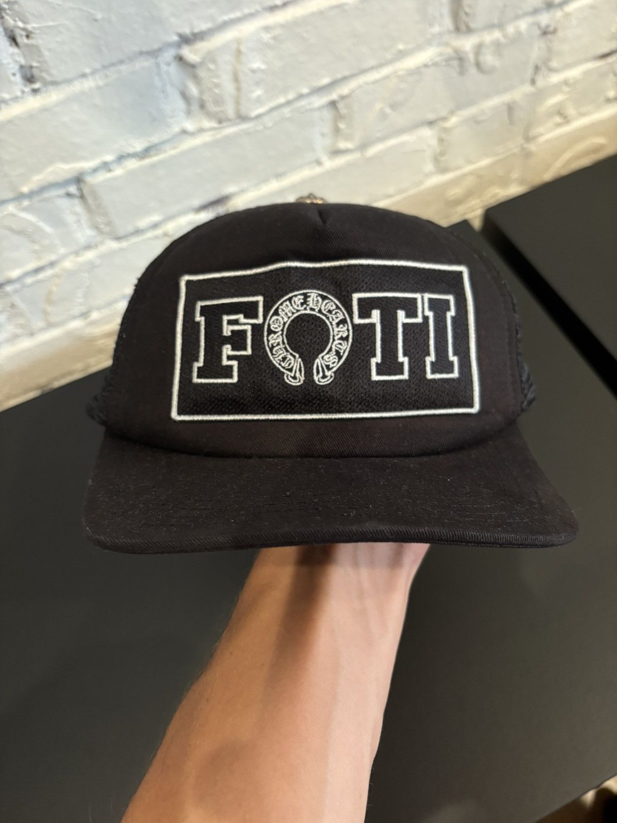 Chrome Hearts Chrome Hearts FOTI Trucker Hat Size ONE SIZE - 1 Thumbnail