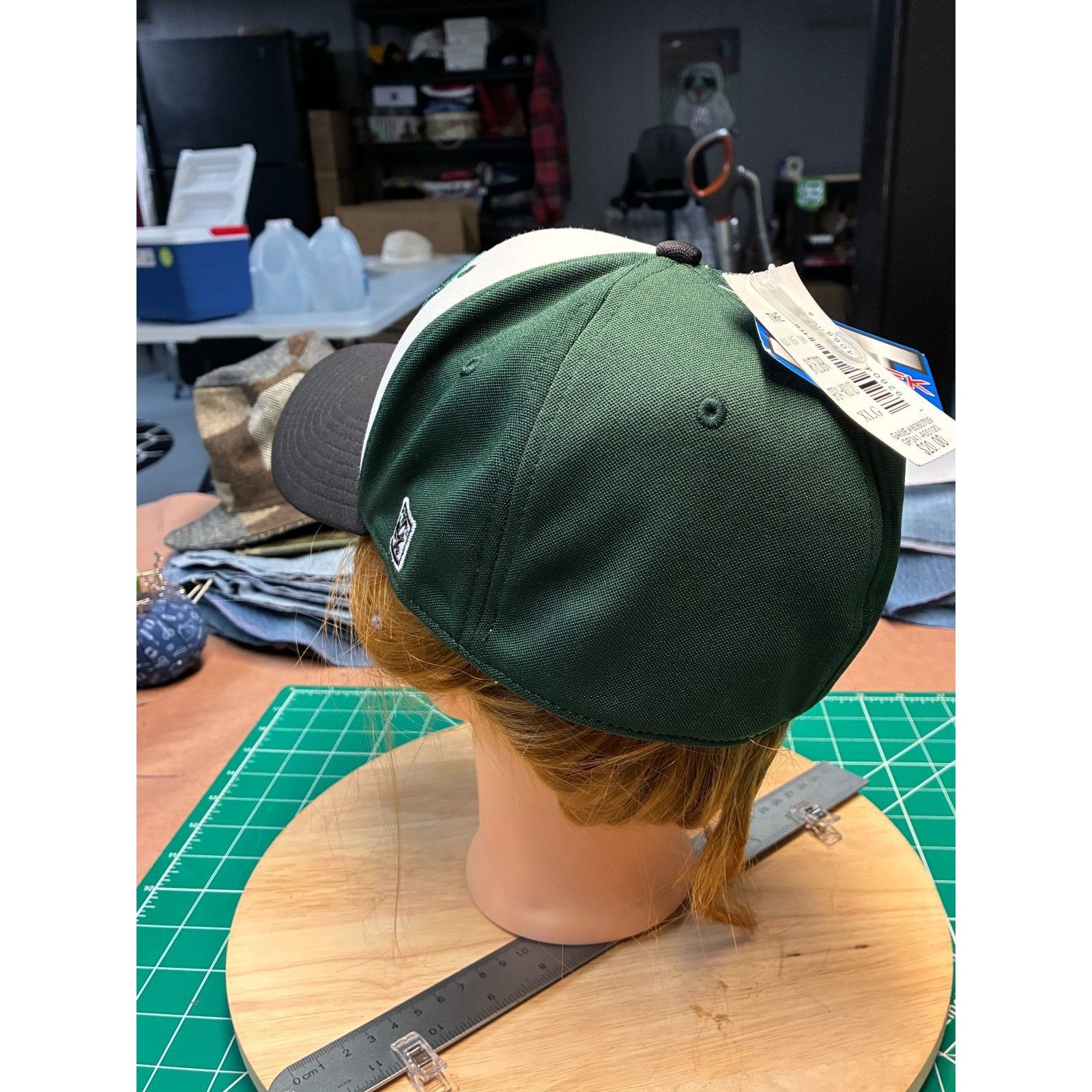 The Game The Game Pro Gametek XL Snapback Hat – Green “M” Logo – NWT Size ONE SIZE - 9 Thumbnail