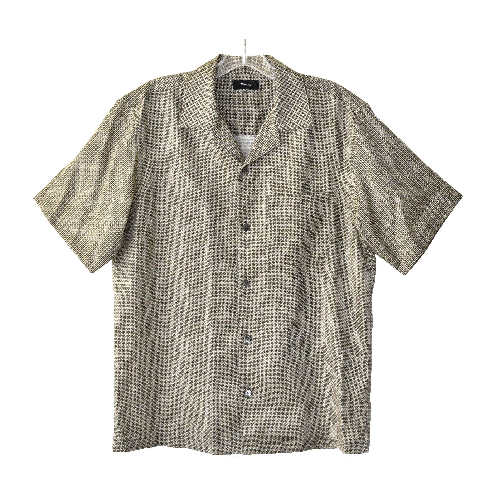 Theory NWT THEORY Marigold Multi Reef Short Sleeve Shirt Sz S $165 Size US S / EU 44-46 / 1 - 1 Thumbnail