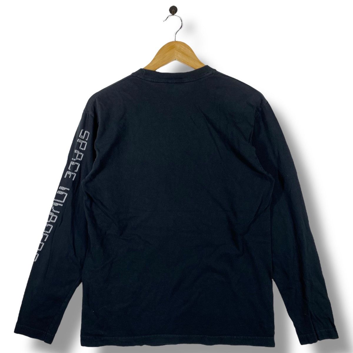 Vintage Vintage SPACE INVADERS Graphic Long Sleeve Game Tee Shirt Size US M / EU 48-50 / 2 - 5 Thumbnail
