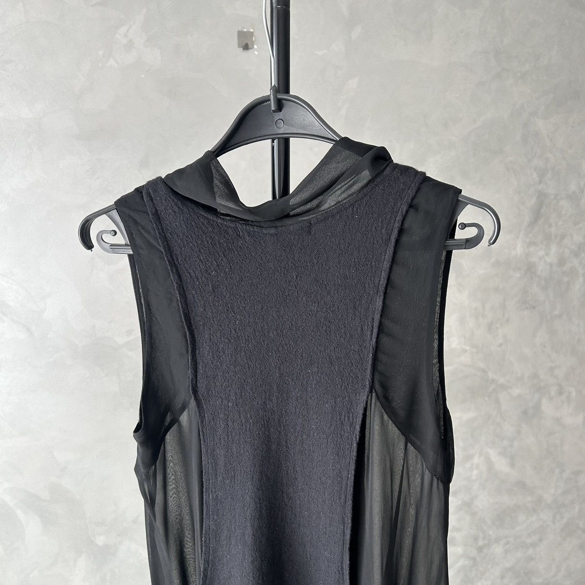 Transit TR-900 Transit Par Such Wool / Viscose Avantgarde Dress Size XS / US 0-2 / IT 36-38 - 6 Thumbnail