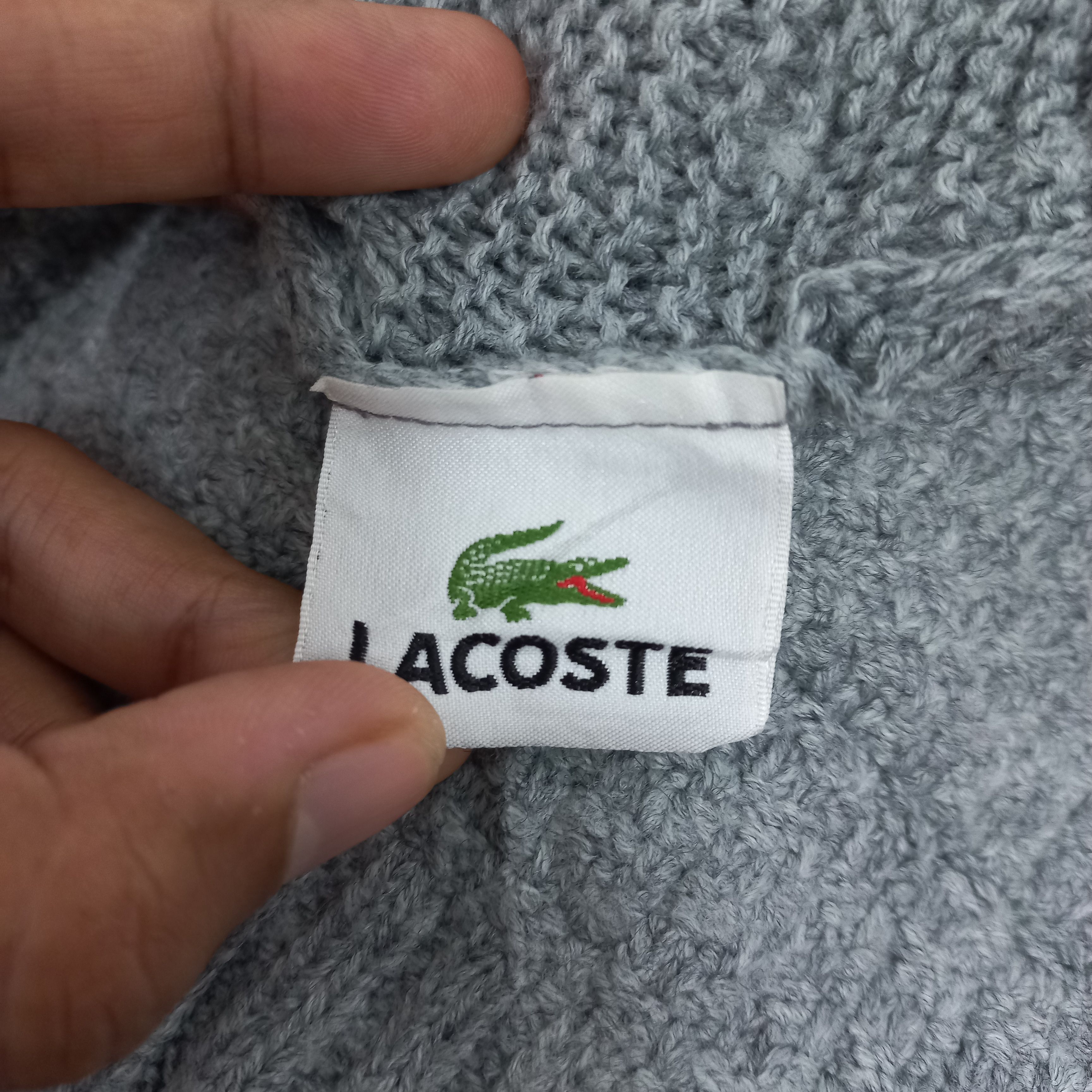 Lacoste 💥 Lacoste iconic logo beanie hat Size ONE SIZE - 3 Thumbnail