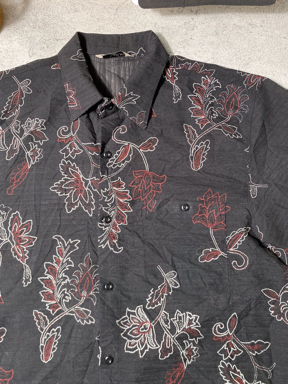 Designer Vtg MAD DOGS Flowers Size US L / EU 52-54 / 3 - 3 Thumbnail