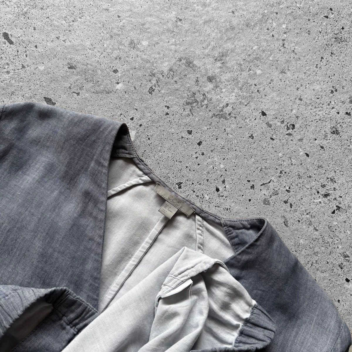 Cos × Designer COS Short Lightweight Classic Cardigan Jumper Bomber Casual Size M / US 6-8 / IT 42-44 - 4 Thumbnail