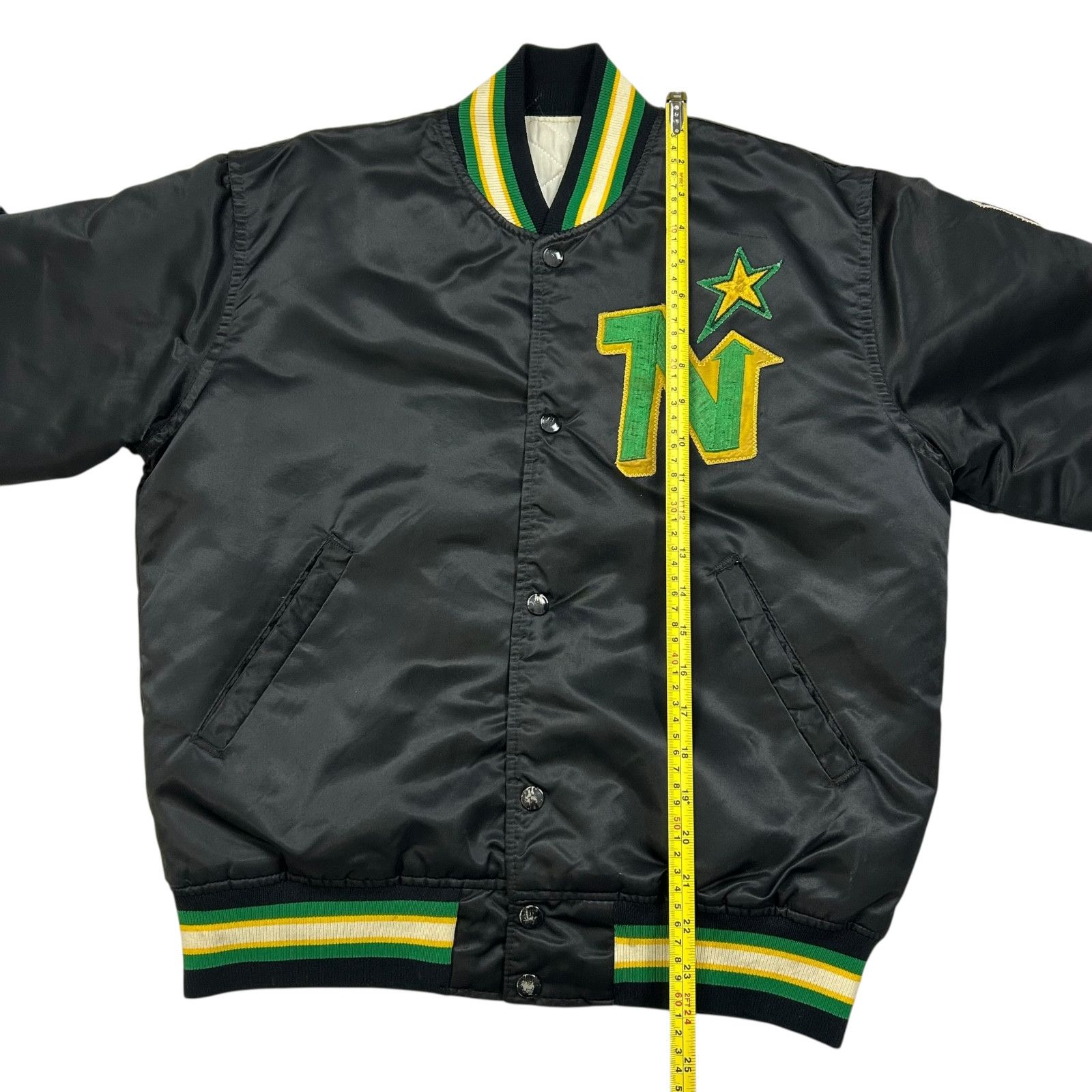 NFL VTG 90s NHL MINNESOTA NORTH STARS STARTER SATIN JACKET Size US M / EU 48-50 / 2 - 14 Thumbnail