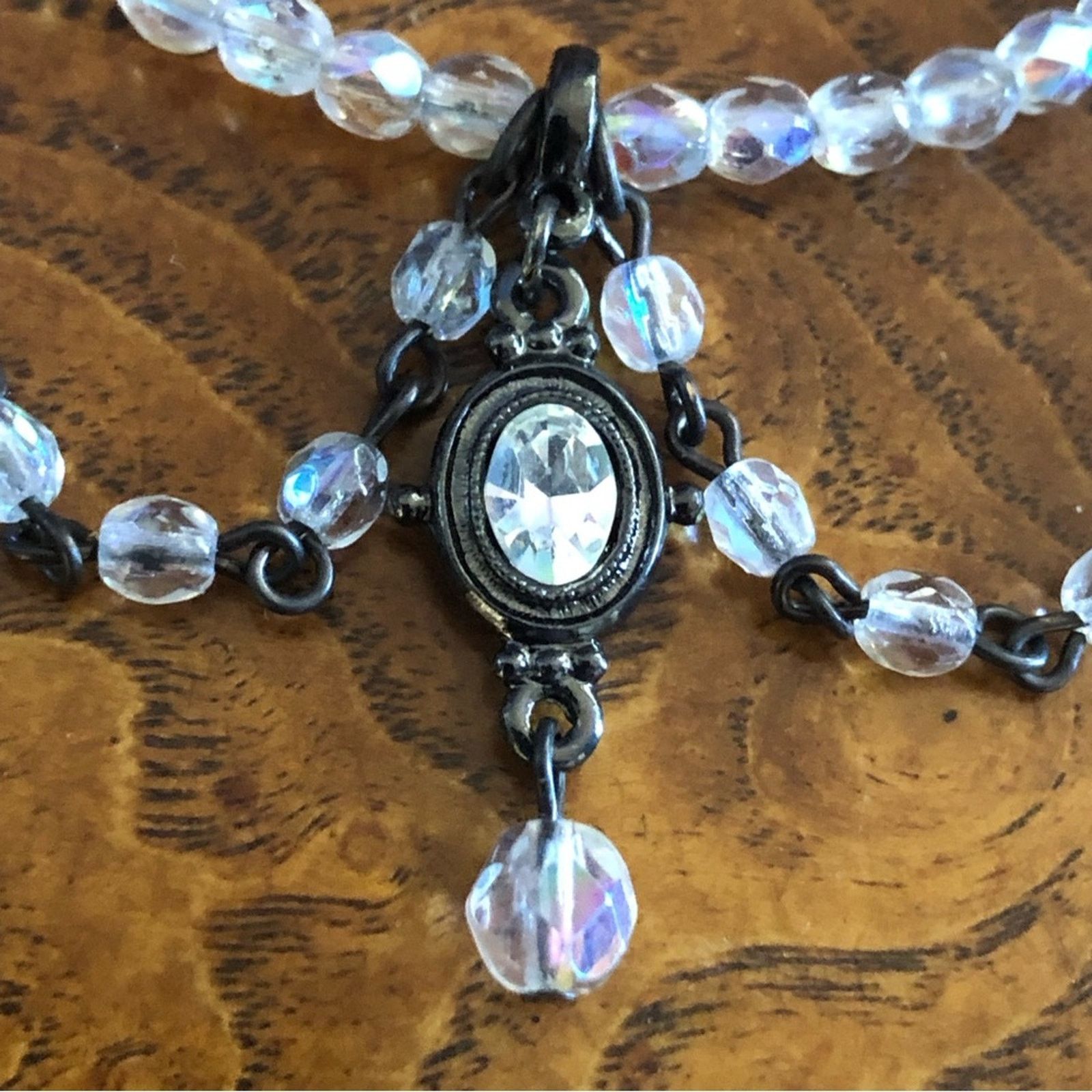 Jewelry Elegant aurora borealis beaded coil necklace Size ONE SIZE - 10 Thumbnail