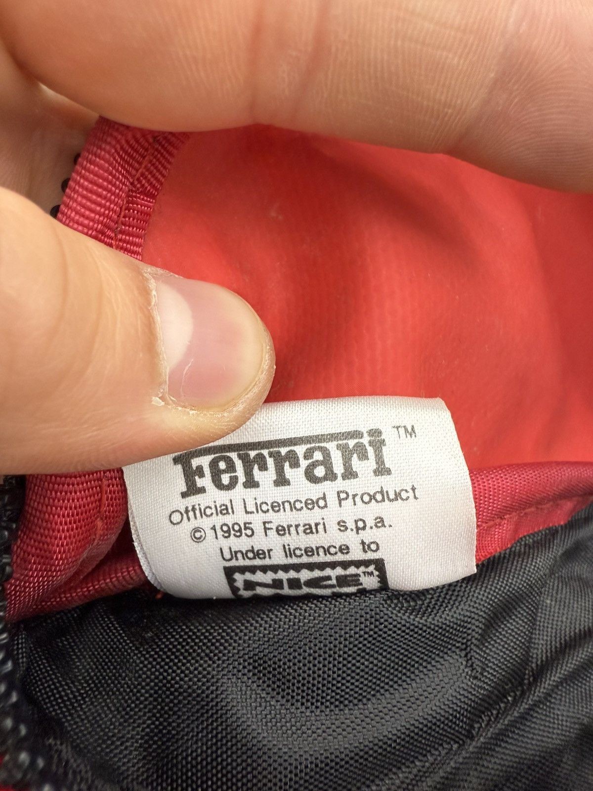 Ferrari Vintage Ferrari 1995 Logo Waist Bag Size ONE SIZE - 4 Thumbnail