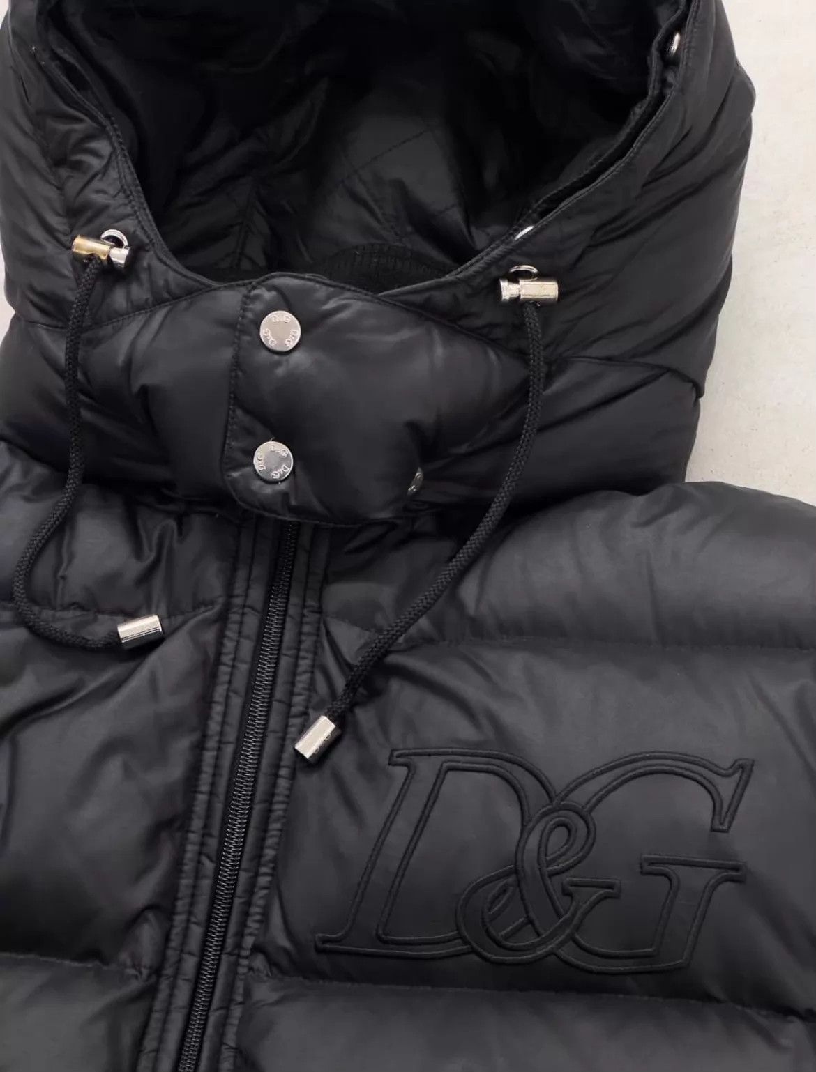 Dolce & Gabbana Dolce & Gabbana Embroidered Puffy Down Jacket Size US L / EU 52-54 / 3 - 2 Thumbnail