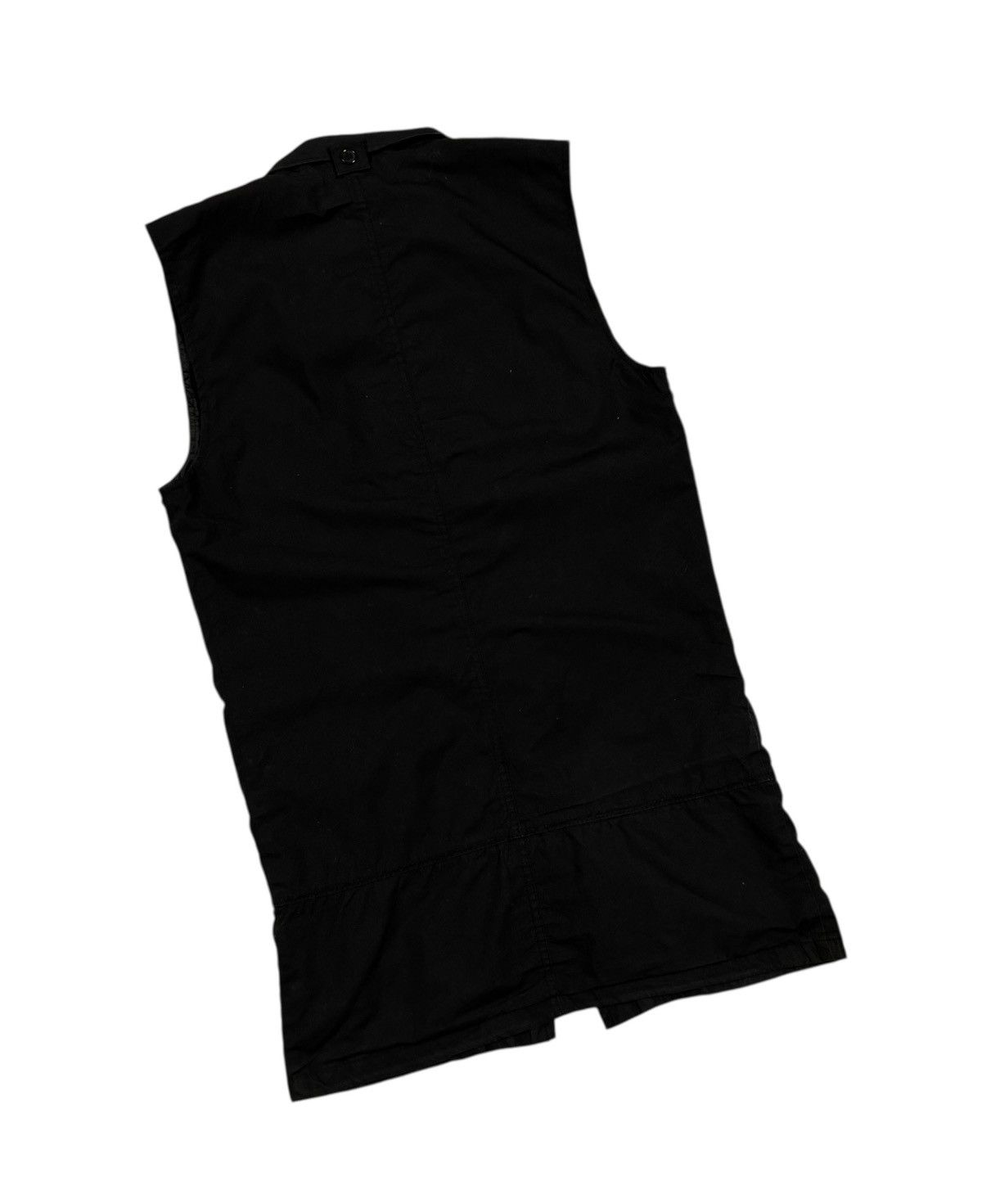 PPFM Vtg🔥PPFM Multi-Zipper Utility Sleeveless Vest Zipper Jacket Size 40S - 10 Thumbnail