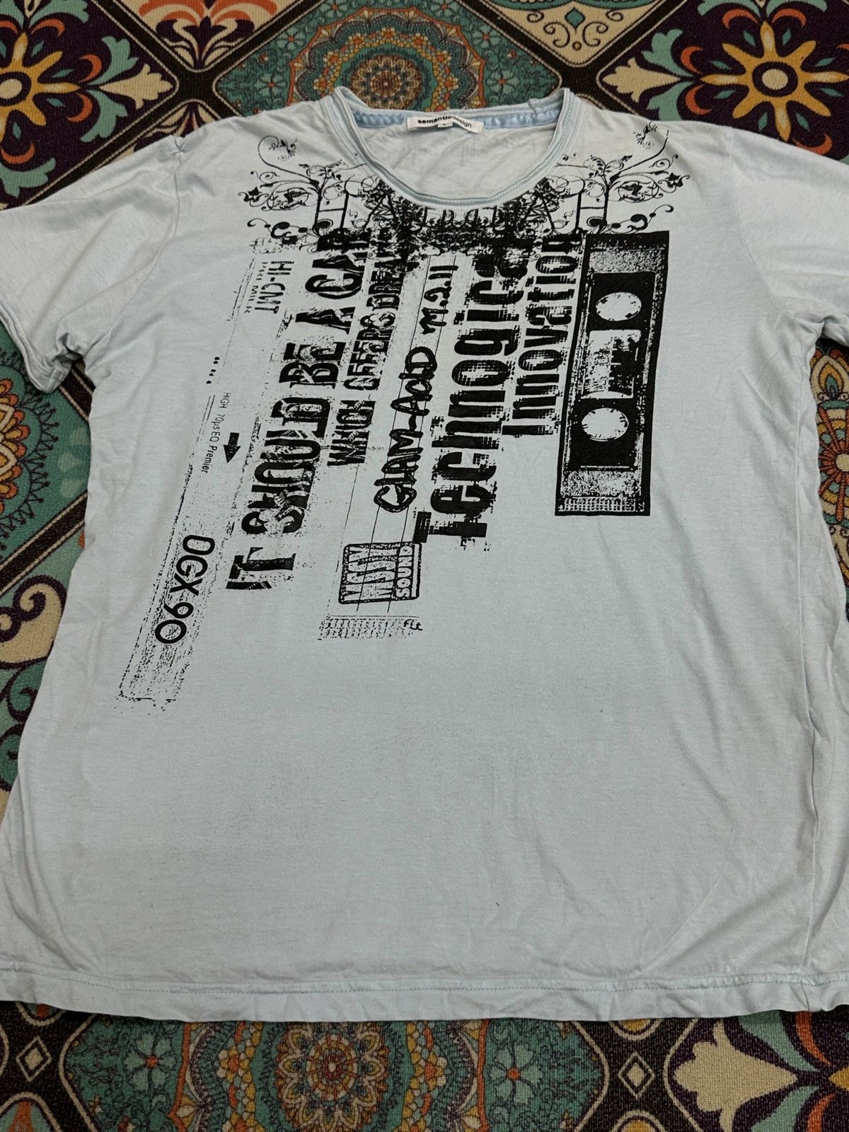 semanticdesign Semanticdesign Japan “Technologist Inovation” Poem T-Shirt Size US M / EU 48-50 / 2 - 2 Thumbnail