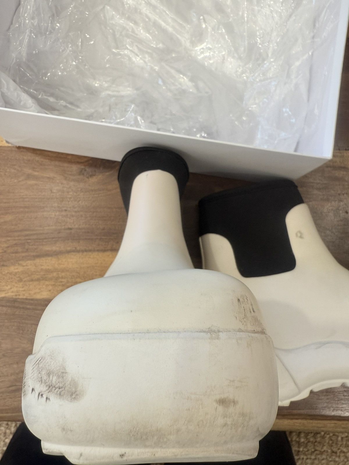 Ambush Design Ambush rubber boots white Size US 8 / EU 41 - 12 Thumbnail