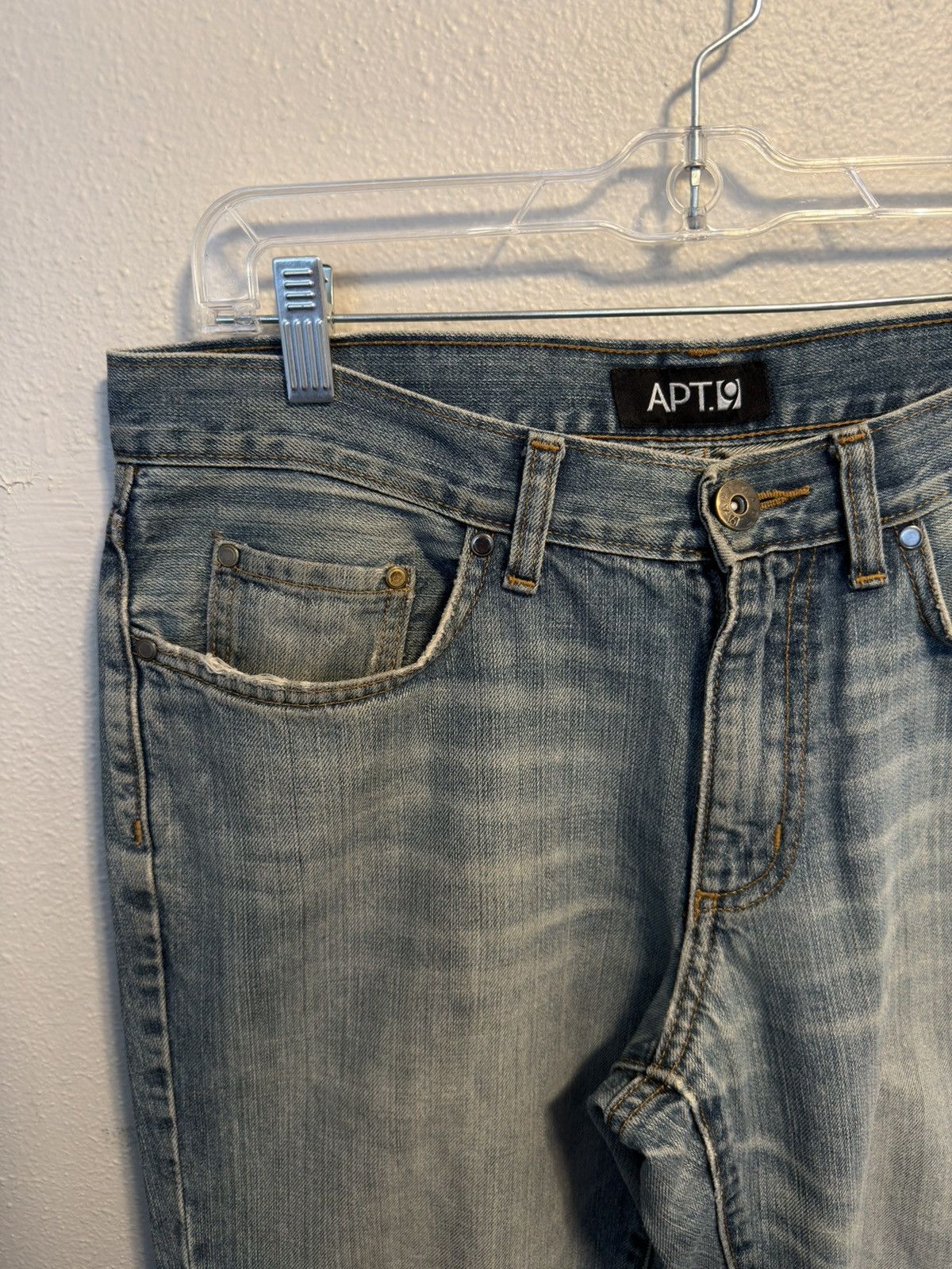 Apt. 9 2000s Apt. 9 Low Rise Relaxed Fit Denim Size US 32 / EU 48 - 3 Thumbnail