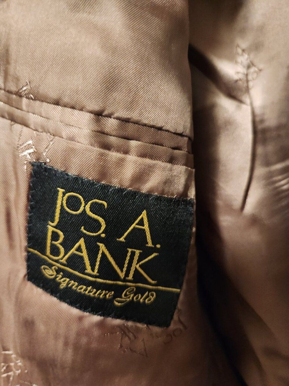 Jos. A. Bank Jos.a.bank men's 53%silk47%wool sport coat blazer jacket 42S Size 42S - 2 Thumbnail