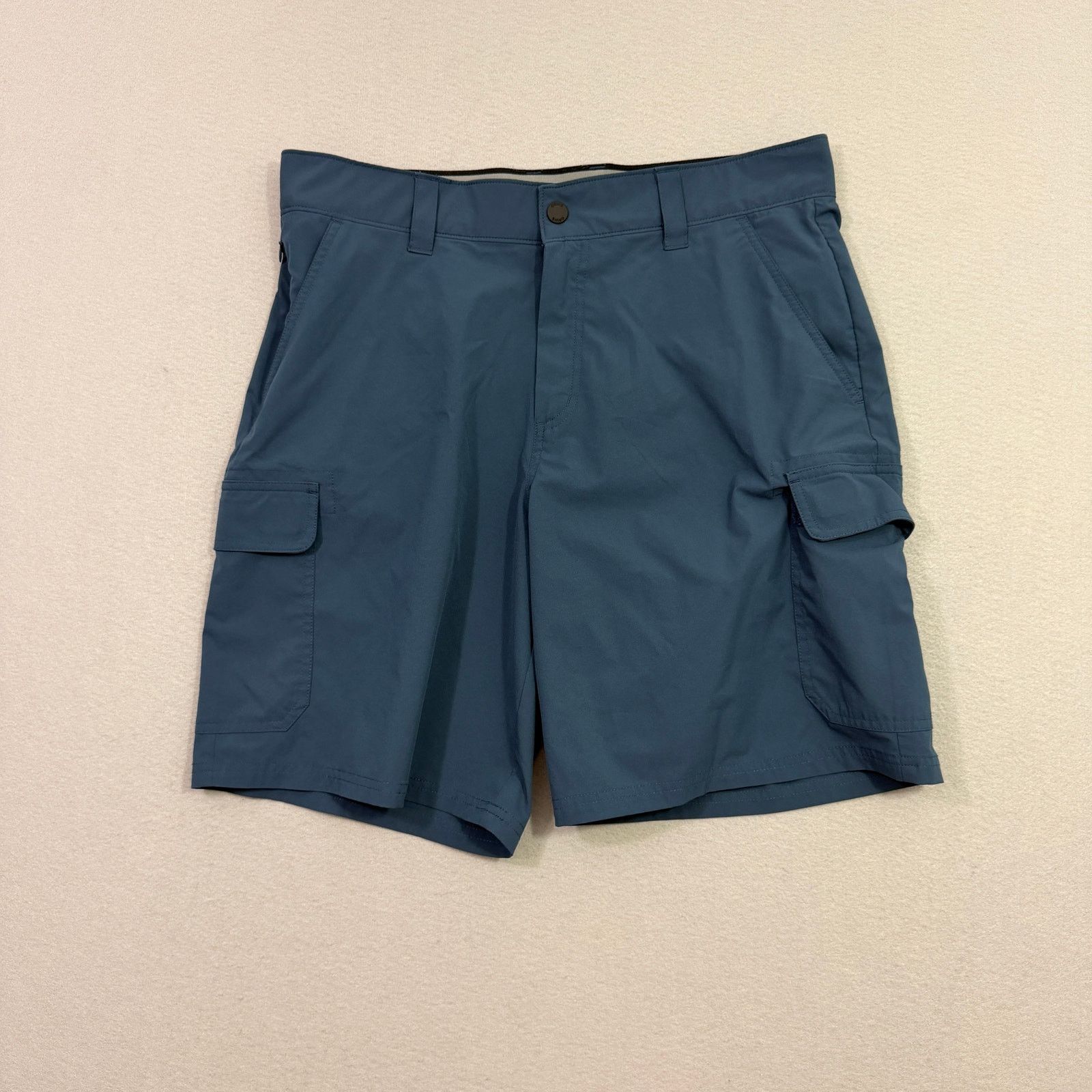 Orvis Orvis Tech Cargo Shorts Men's 34 Blue 9" Inseam Flat Front Size US 34 / EU 50 - 1 Thumbnail