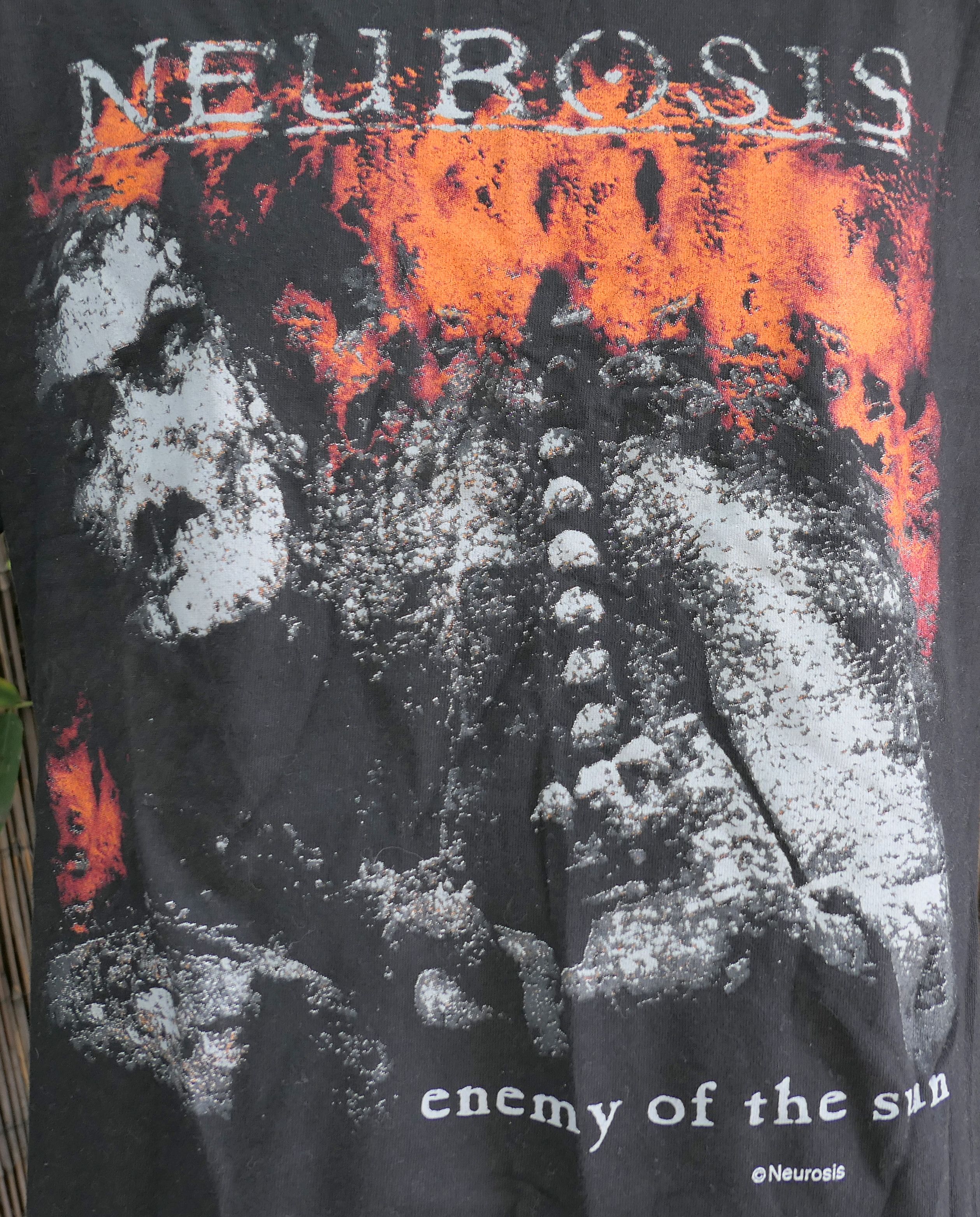 Vintage 90's Vintage 1993 NEUROSIS Enemy Of The Sun T Shirt Large Size US L / EU 52-54 / 3 - 2 Thumbnail