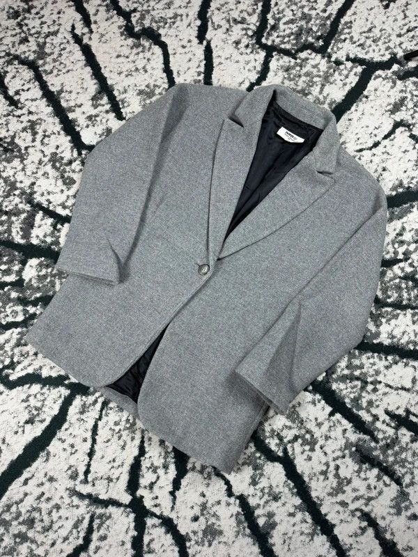 Maison Margiela Maison Margiela MM6 coat gray wool 42 IT Size M / US 6-8 / IT 42-44 - 2 Thumbnail
