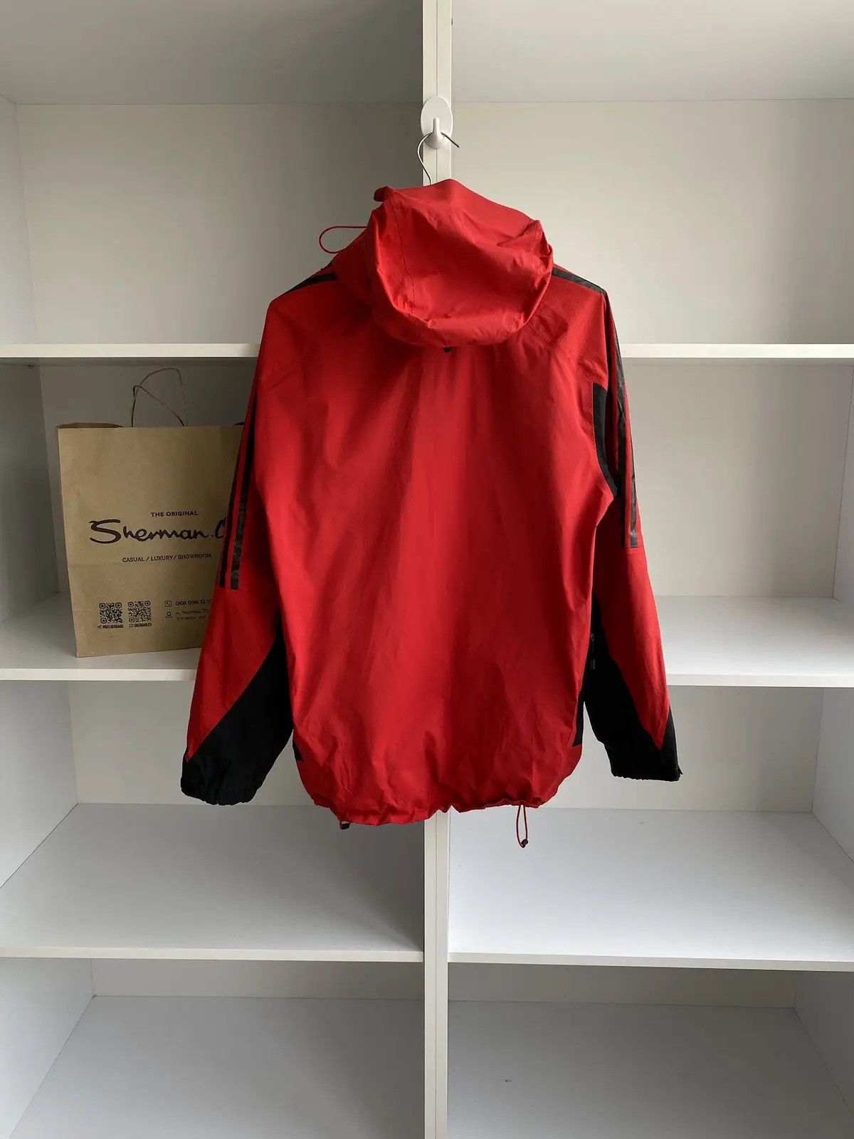 Adidas × Vintage Vintage Adidas Gore-tex Rain Jacket Mens Size US L / EU 52-54 / 3 - 6 Thumbnail