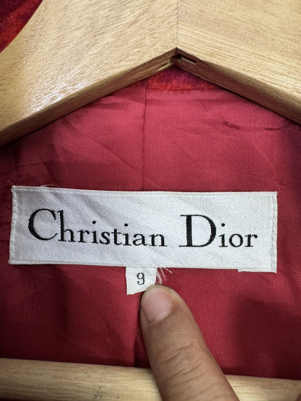 Christian Dior Monsieur Vintage Christian Dior Wool Jacket Size L / US 10 / IT 46 - 8 Thumbnail