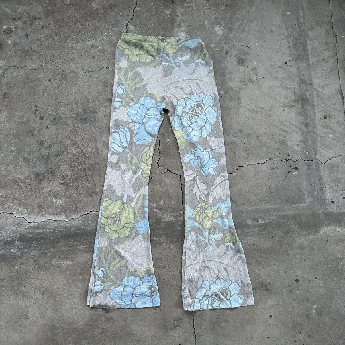 Acne Studios Acne Studio Floral print viscose Flared Trousers Size 26" / US 2 / IT 38 - 8 Thumbnail