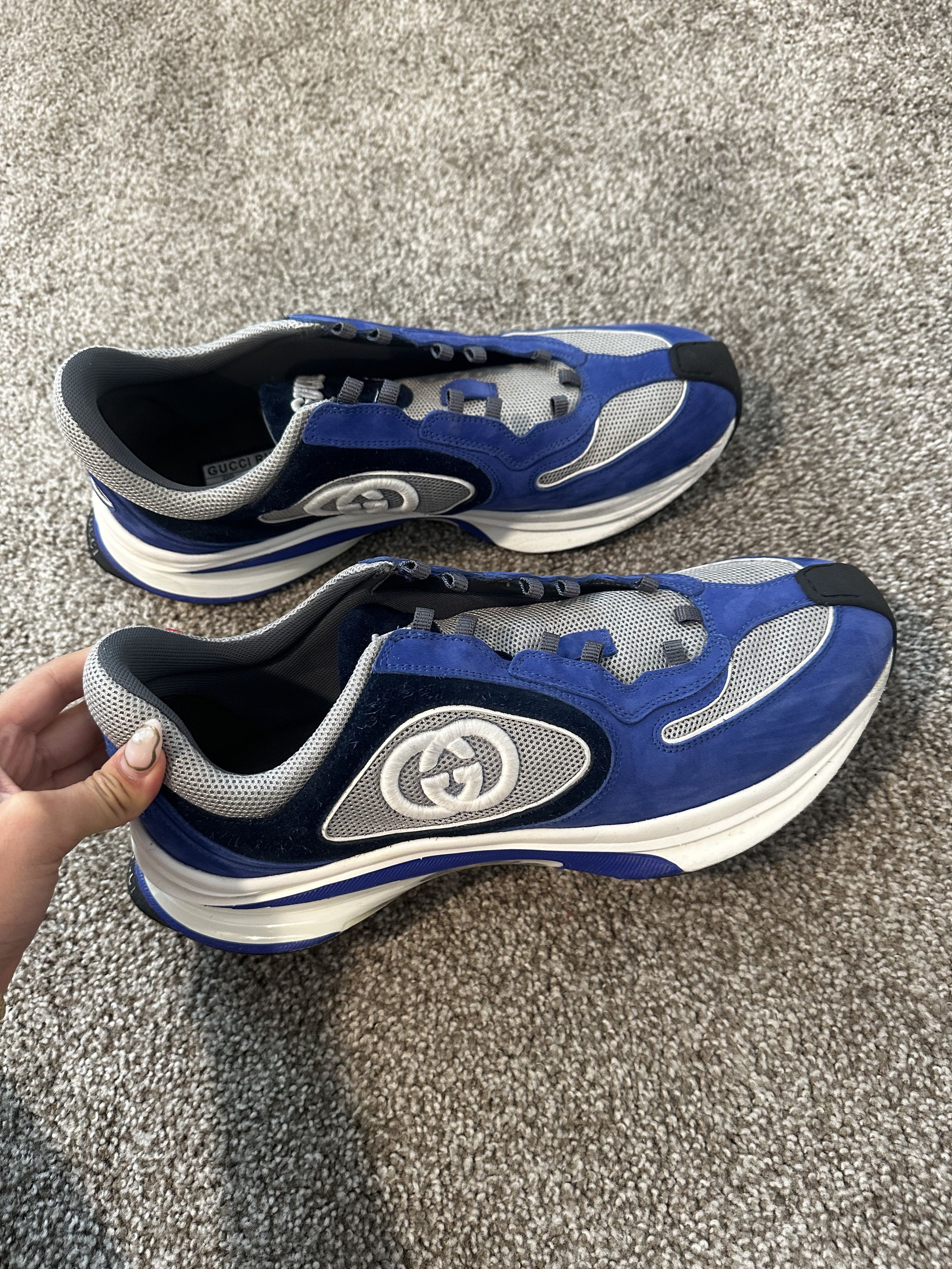 Gucci Gucci Run Lace-Up Sneaker Size US 11 / EU 44 - 1 Thumbnail