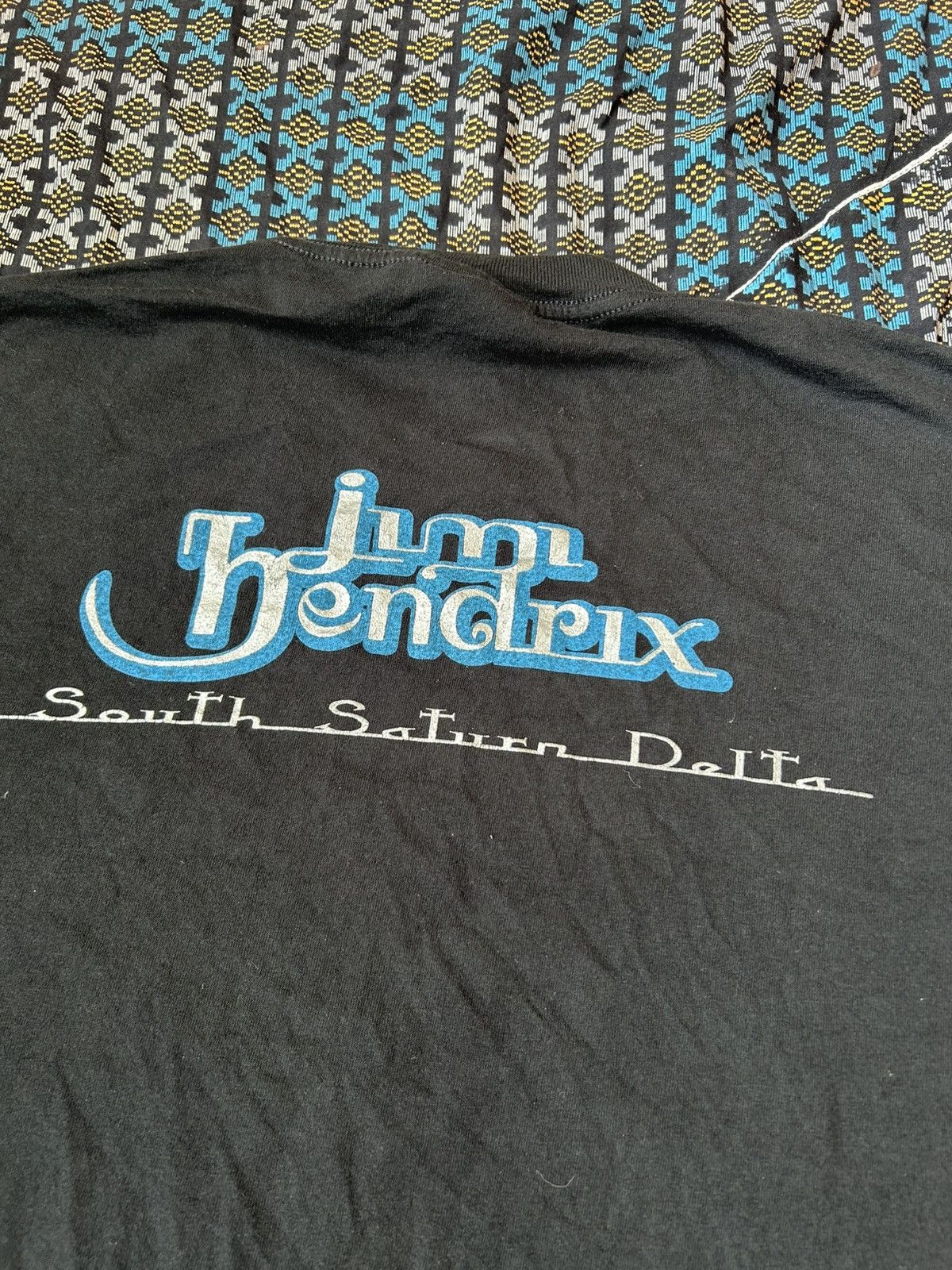 Rap Tees × Vintage Vintage Rare 1997 Jimi Hendrix South Saturn Delta Tee Size US XL / EU 56 / 4 - 4 Thumbnail