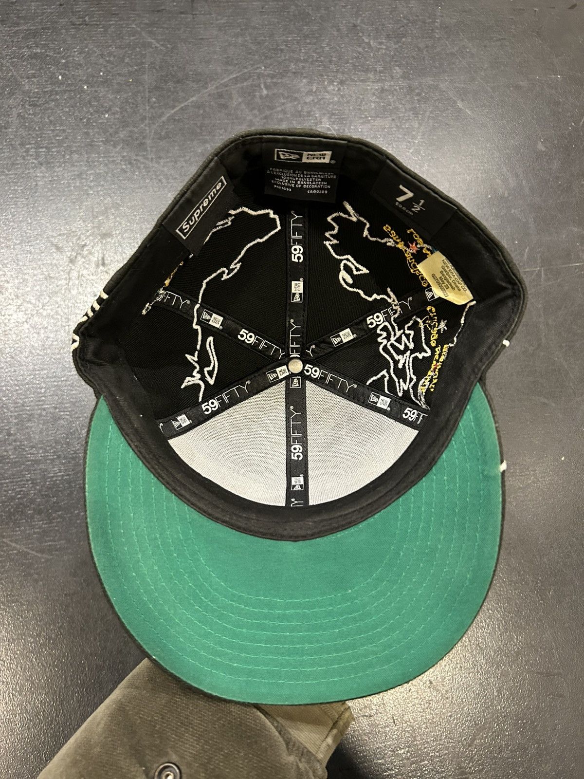 New Era × Supreme Supreme X New Era Map Fitted Hat Size ONE SIZE - 5 Thumbnail