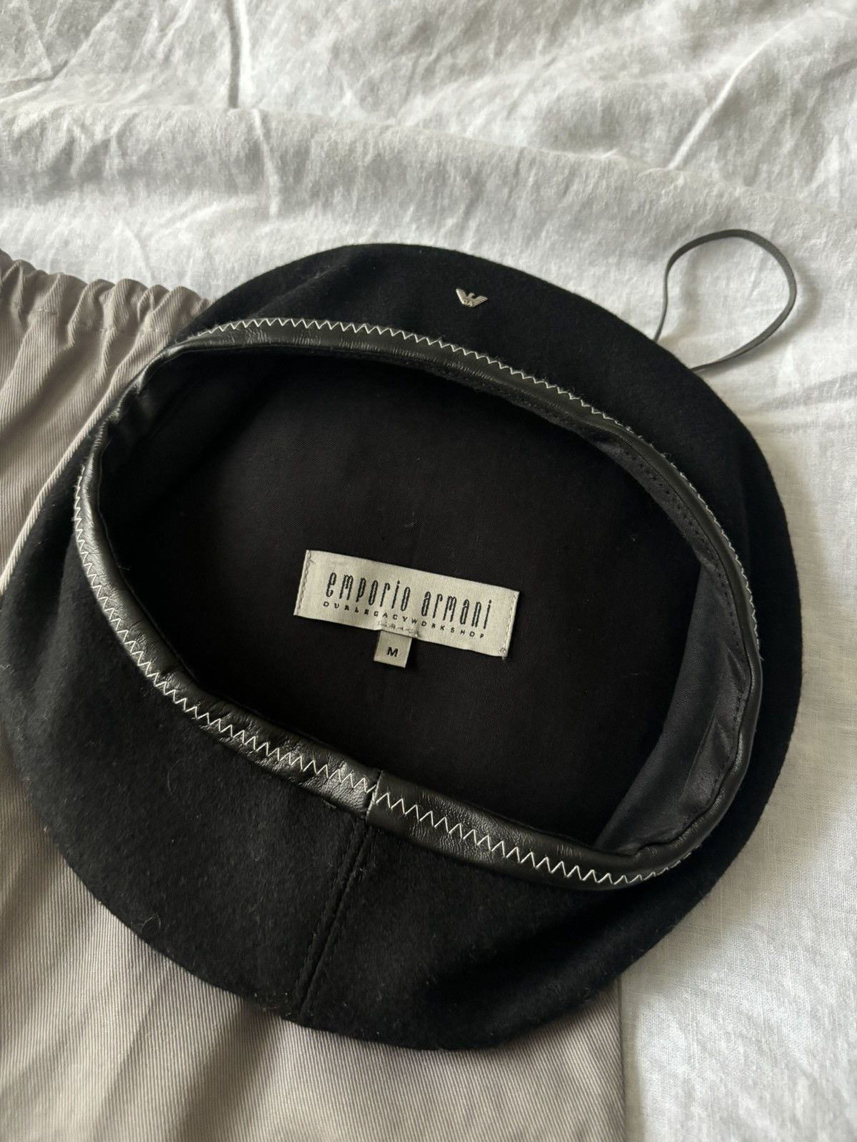 Emporio Armani × Our Legacy Emporio Armani x Our legacy Basco Beret Size ONE SIZE - 2 Thumbnail