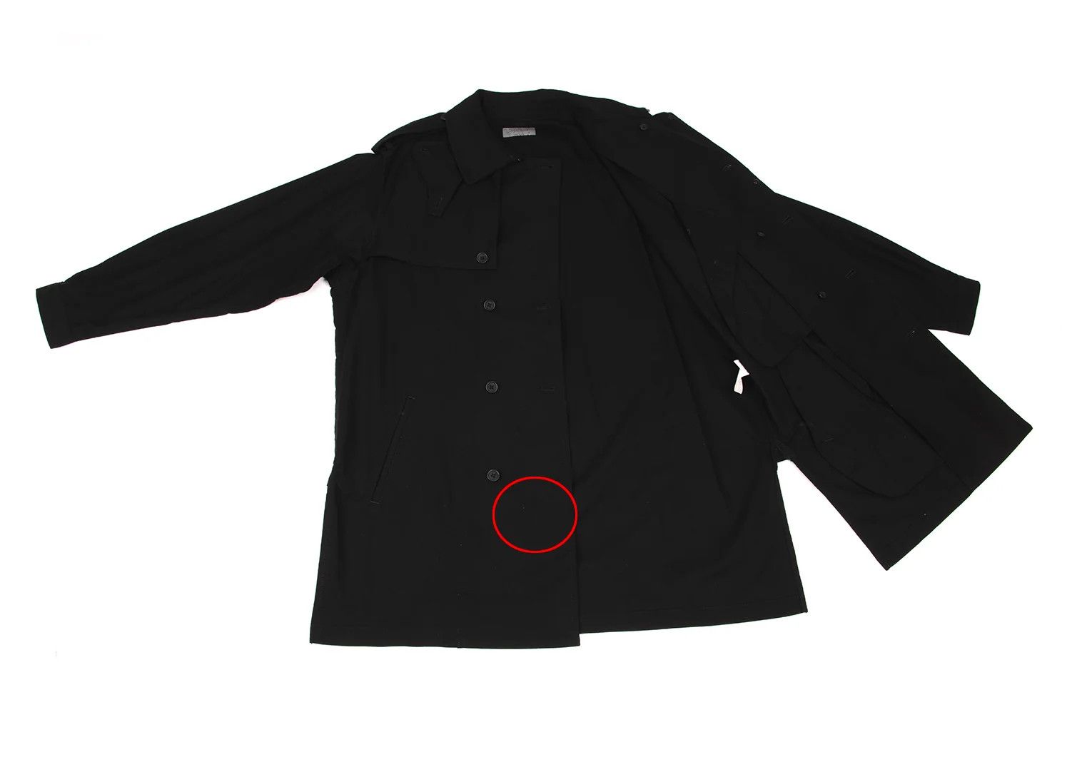 Yohji Yamamoto Yohji Yamamoto Cotton Twill Trench Blouson Size US S / EU 44-46 / 1 - 14 Thumbnail