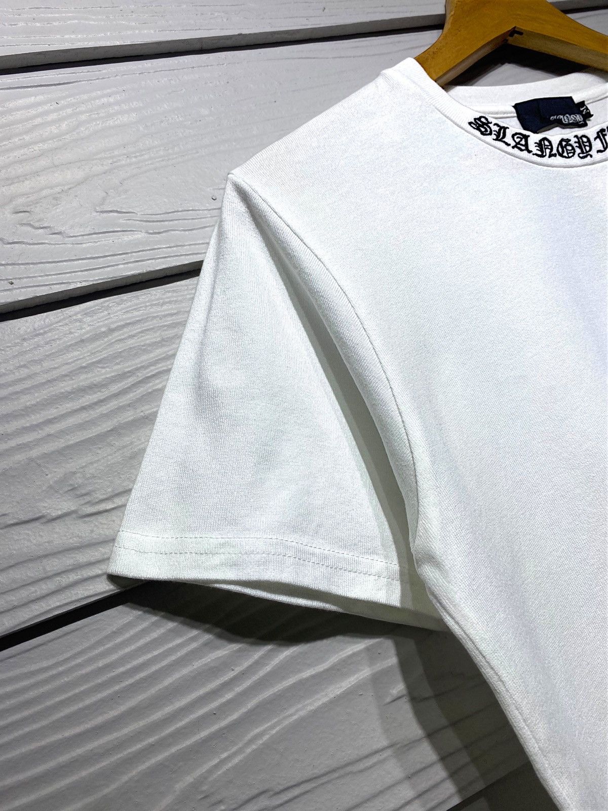 Japanese Brand Japan SLANGY Fucker Chrome Heart Malibu Cross Parody Tee Size US M / EU 48-50 / 2 - 5 Thumbnail
