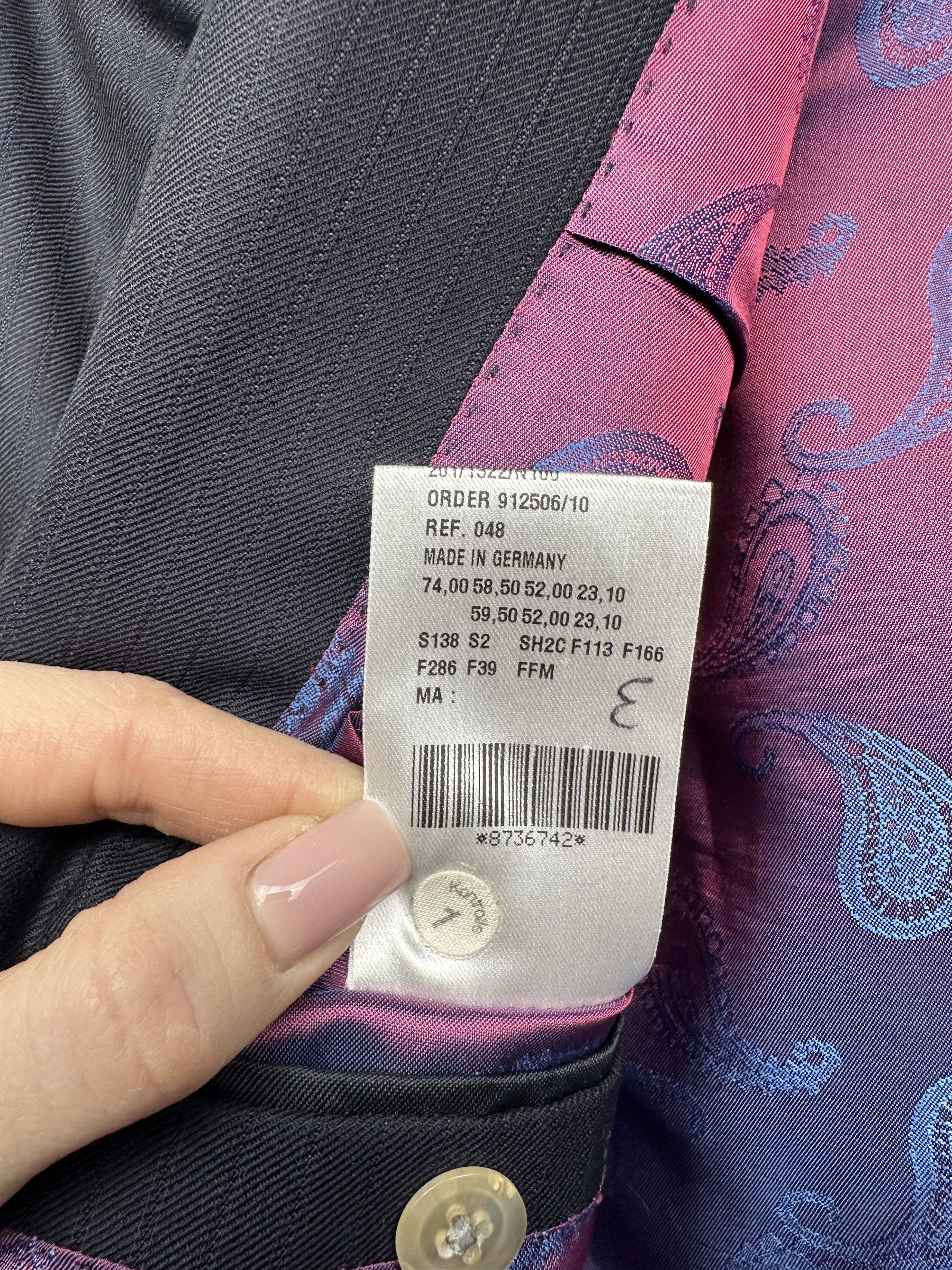 Ermenegildo Zegna Ermenegildo Zegna cloth Alferano Blazer Jacket 3 buttons Size US M / EU 48-50 / 2 - 6 Thumbnail