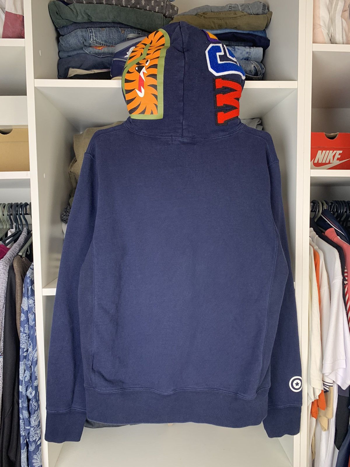 Bape A Bathing Ape Bape Shark Hoodie Made in Japan Size US M / EU 48-50 / 2 - 17 Thumbnail