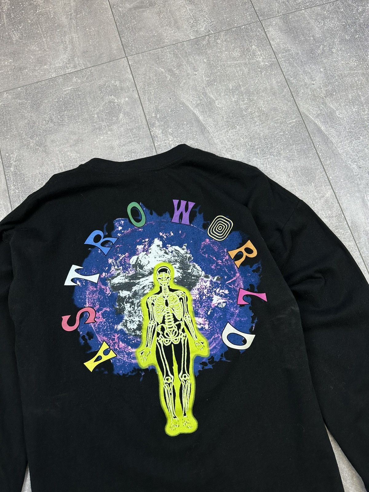Vintage Astroworld Glowing Skeleton Long Sleeve Size US S / EU 44-46 / 1 - 2 Thumbnail