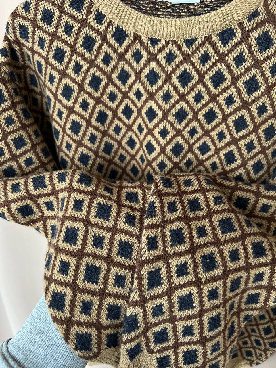 Bally Bally Patterned Wool Knit Sweater Mens Size 52 M/L Jumper Size US L / EU 52-54 / 3 - 12 Thumbnail