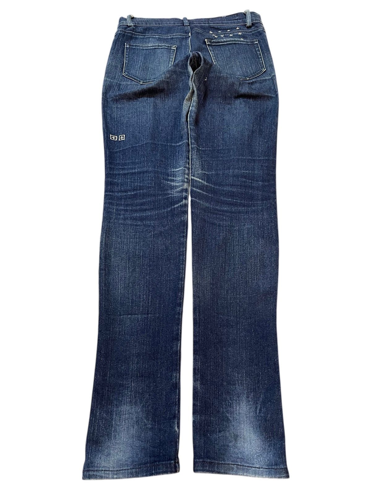 Ksubi × Travis Scott Vintage Ksubi Blue Faded Wash Style Skinny Jeans Size 28" / US 6 / IT 42 - 2 Thumbnail