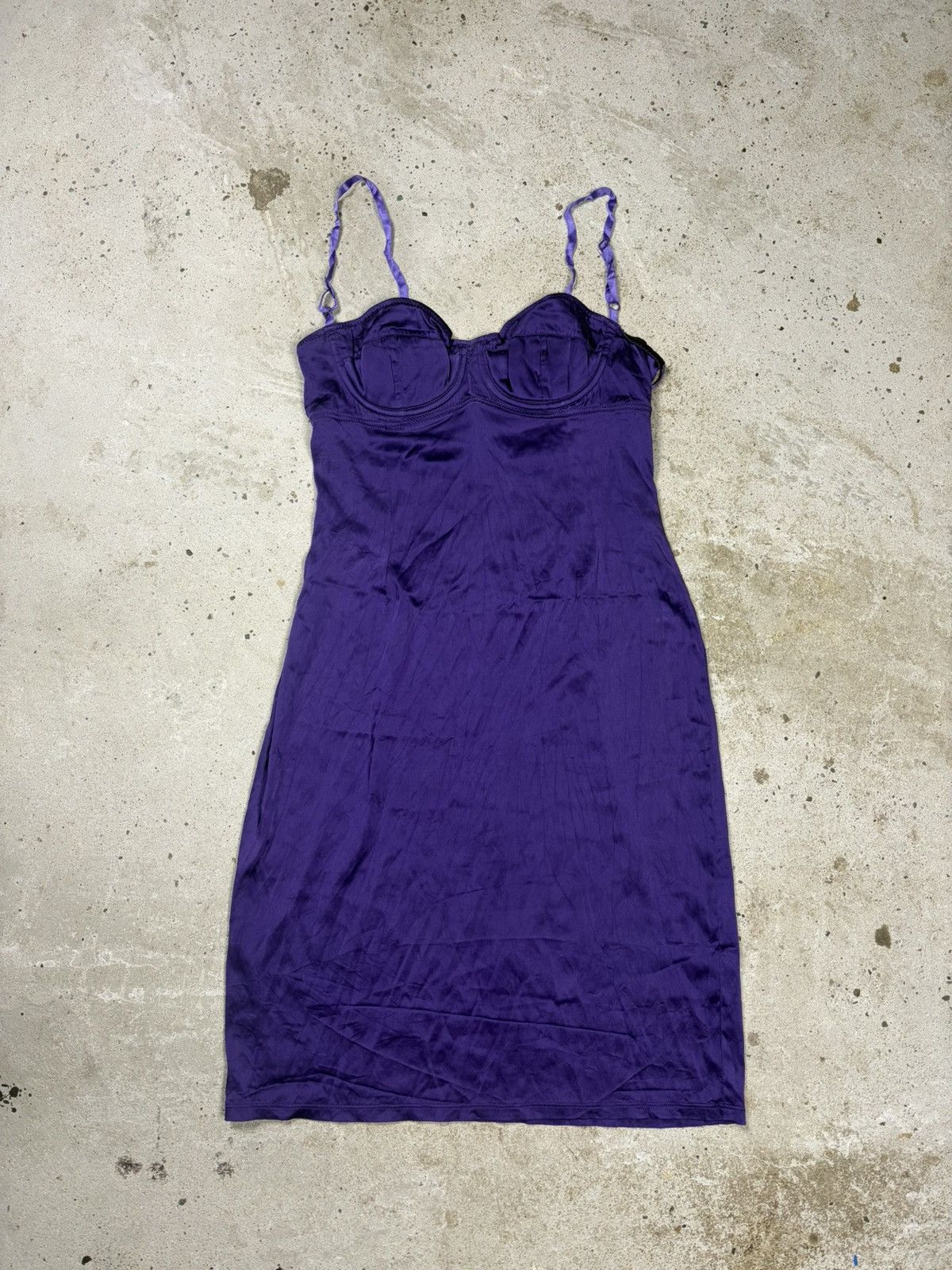 Dolce & Gabbana Vintage 2000s Dolce & Gabbana Silk Bustier Corset Dress Size M / US 6-8 / IT 42-44 - 1 Thumbnail