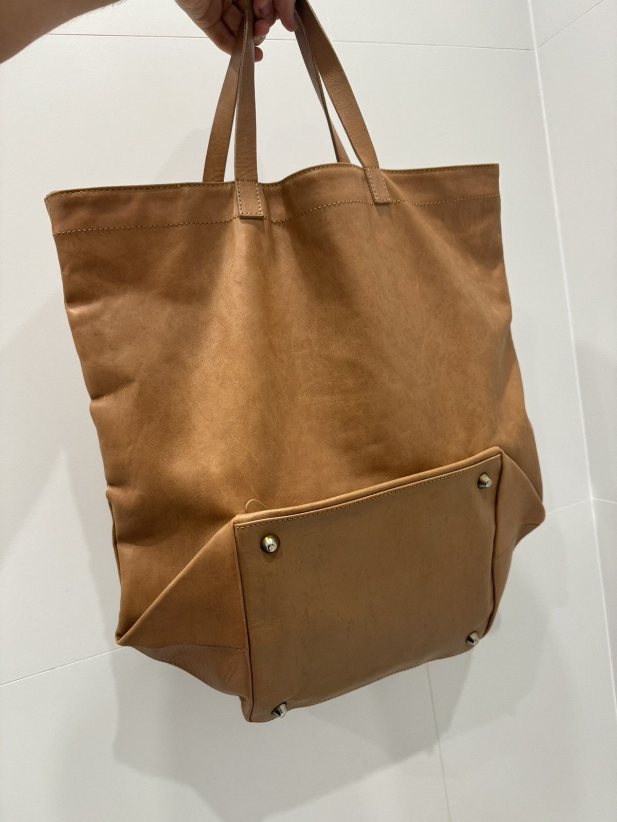 Genuine Leather × H&M × Maison Margiela Maison Martin Margiela x H&M rare collaboration leather bag Size ONE SIZE - 1 Thumbnail