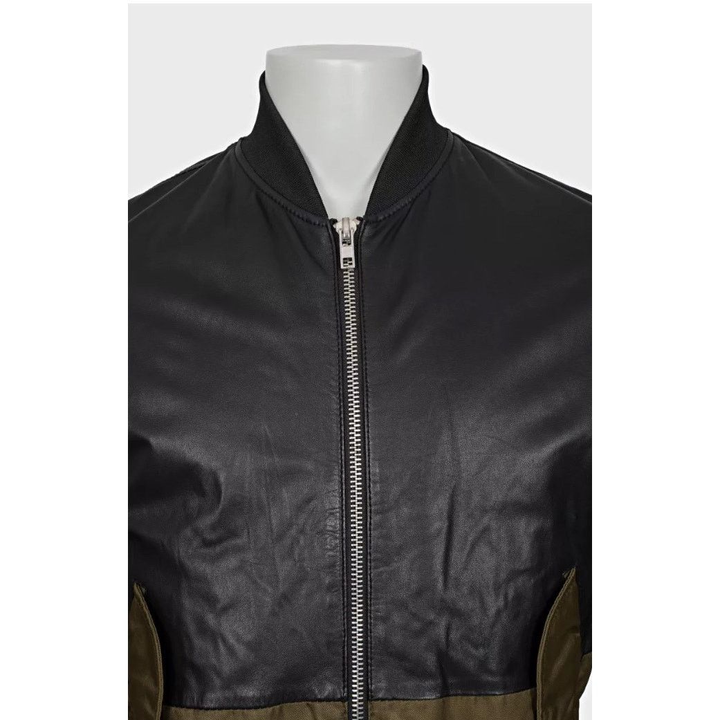 Alexander McQueen Alexander McQueen McQ Faux Leather & Textile Jacket Sz.44/XS Size US XS / EU 42 / 0 - 4 Thumbnail