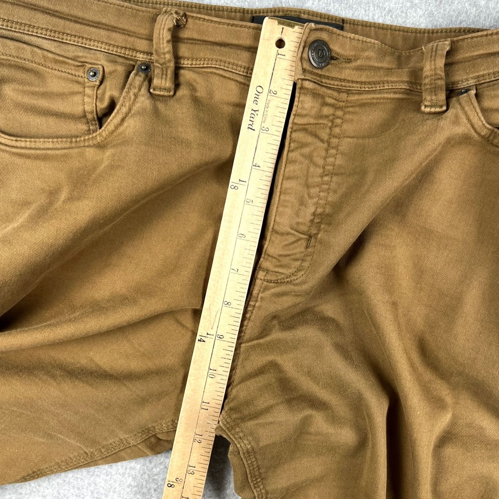 DUER DU/ER Mens Beige Chino Pants N2X Slim Fit Taper Stretch 38x32 Casual Workwear Comfort Size US 38 / EU 54 - 7 Thumbnail