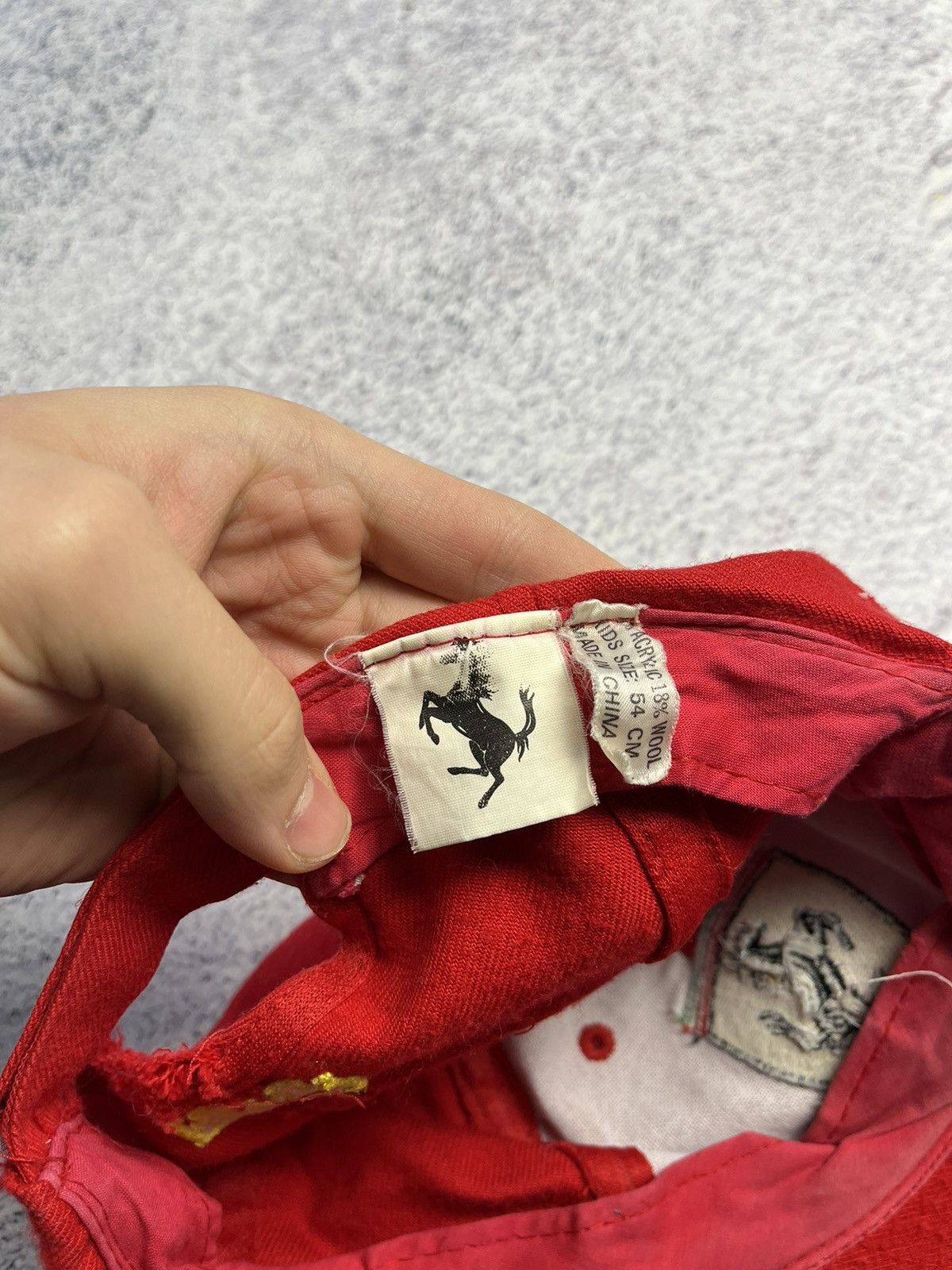 Ferrari Vintage Ferrari Racing Cap 1996s Y2K Size ONE SIZE - 11 Thumbnail