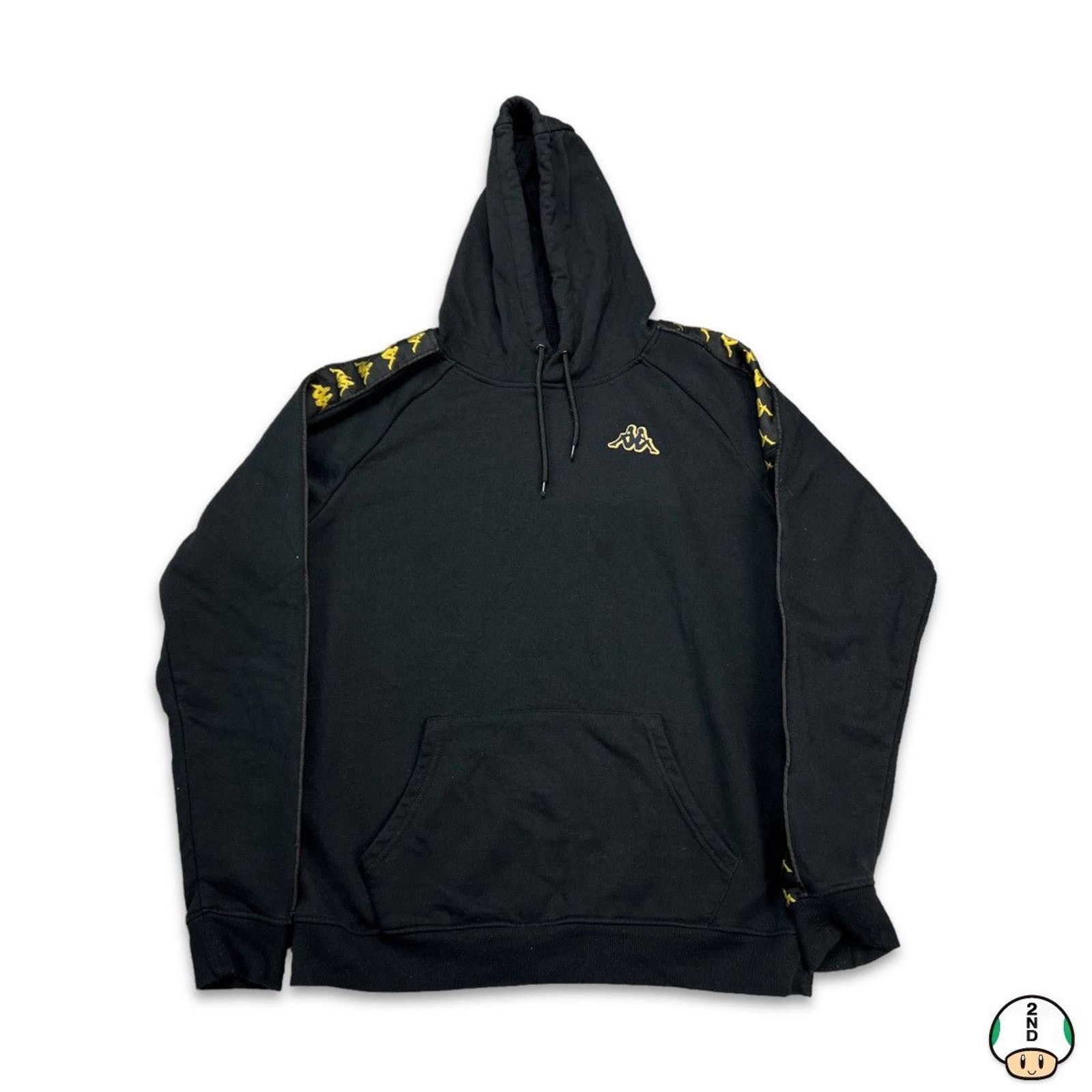 Kappa × Vintage Kappa Hoodie Logo Athleticwear Pullover Hooded Sweatshirt Size US M / EU 48-50 / 2 - 1 Thumbnail