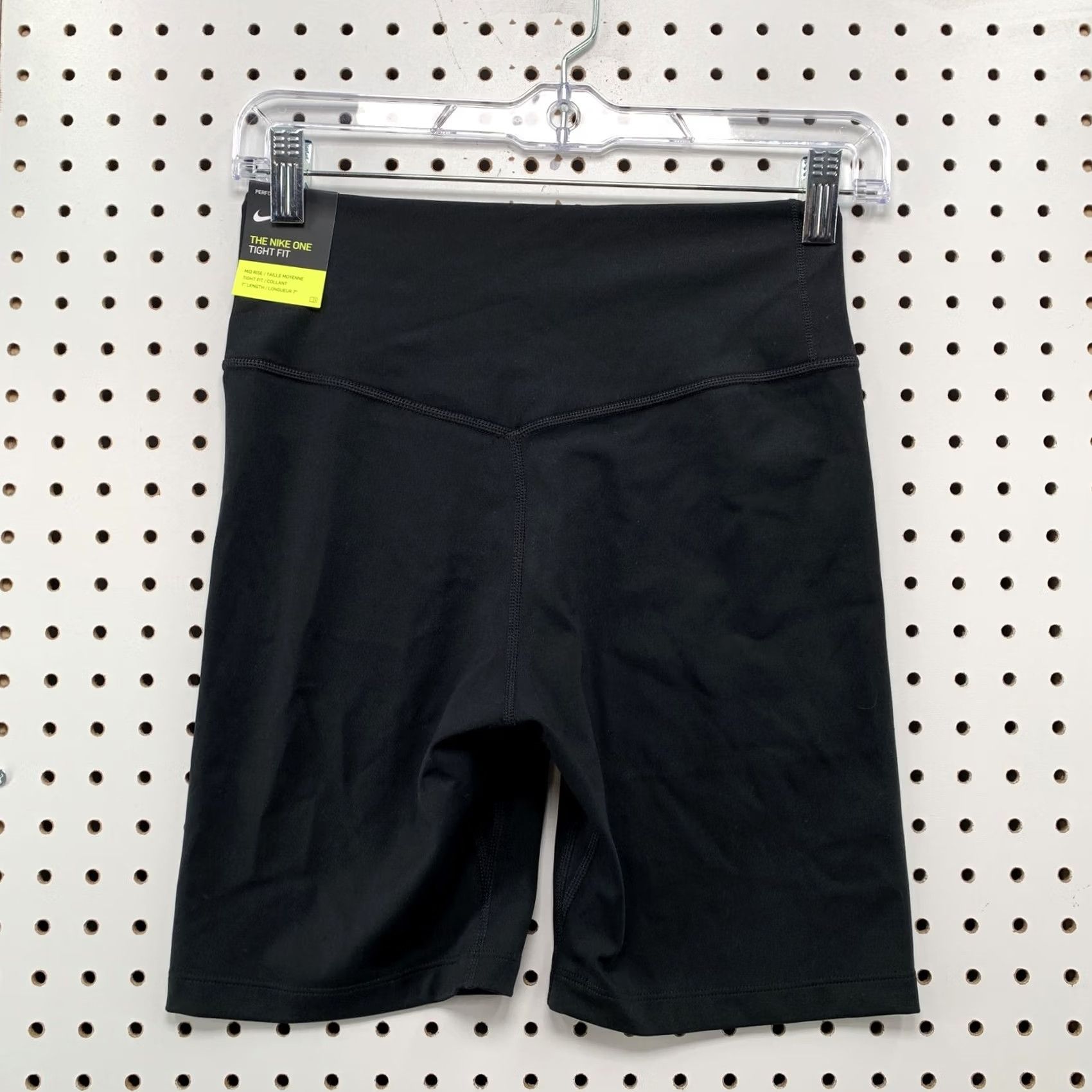 Nike Nike THE ONE Dri-FIT Biker Shorts Black Womens Medium Compression Size 32" / US 10 / IT 46 - 4 Thumbnail