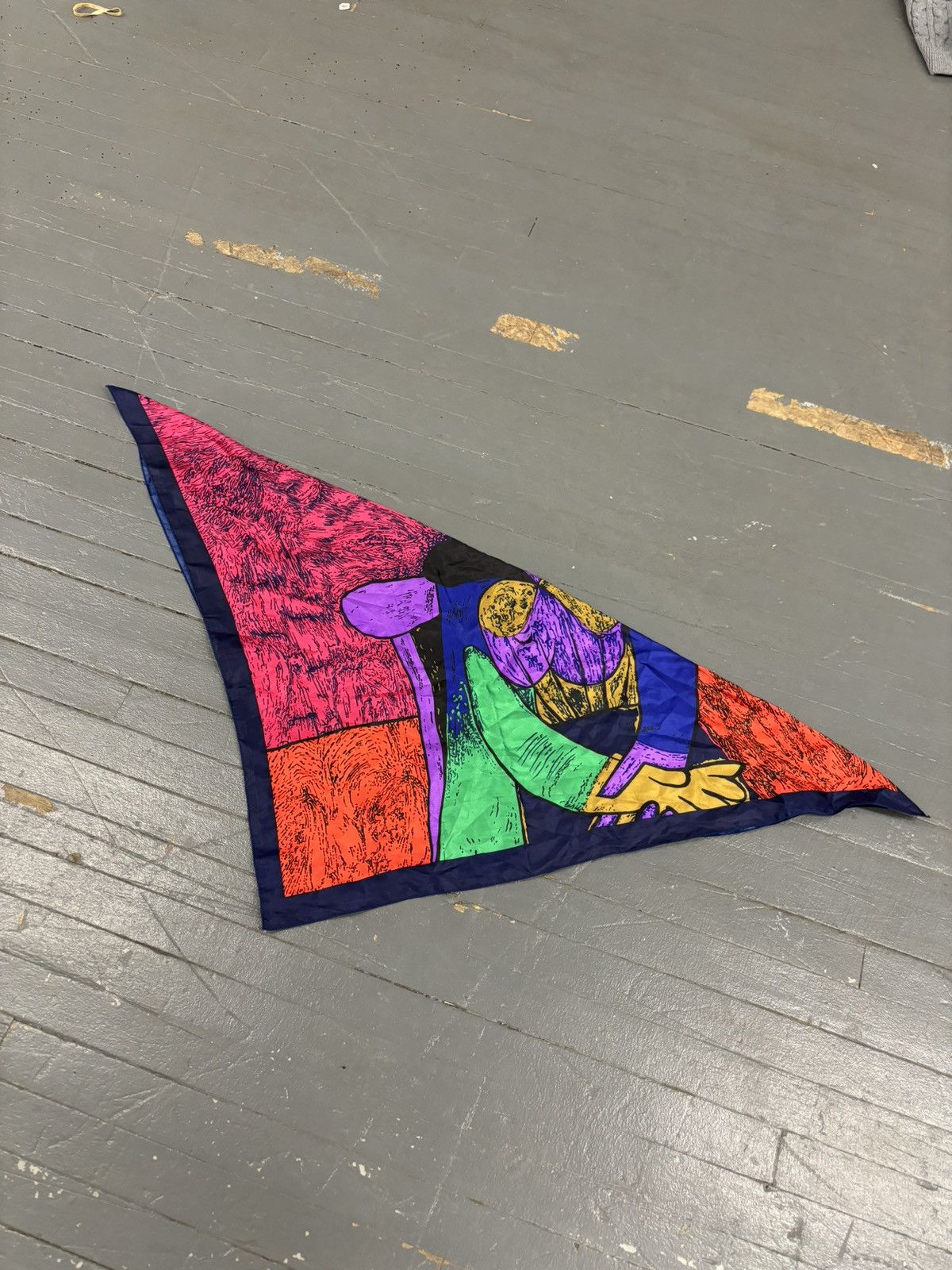 Vintage Vintage Picasso silk scarf Size ONE SIZE - 7 Thumbnail