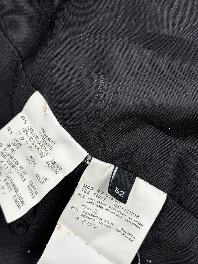 Alexander McQueen Alexander McQueen Black Long Wool Multi Zips Jacket Size US L / EU 52-54 / 3 - 13 Thumbnail