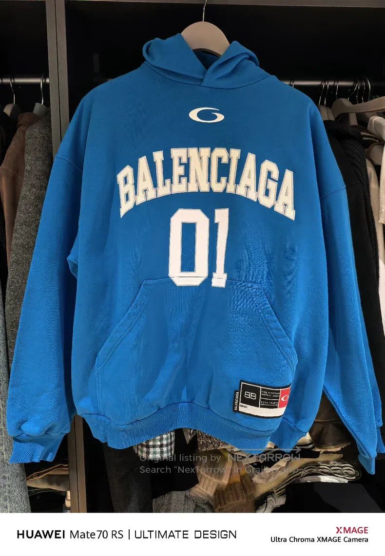 Balenciaga Basketball Hooded Sweatshirt