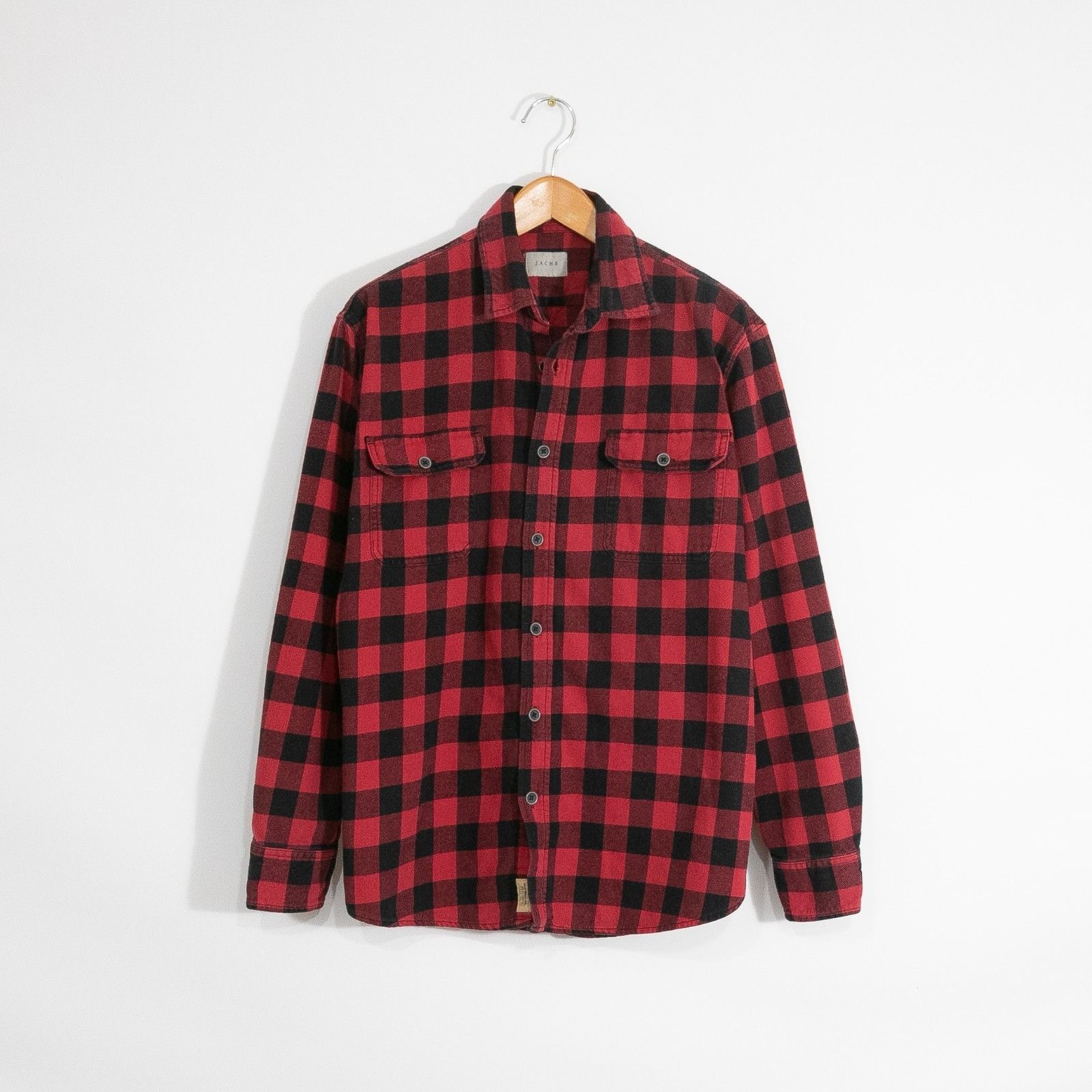 JACHS NY Jachs Buffalo Plaid Button Up Flannel Shirt Mens XL Outdoor Size US XL / EU 56 / 4 - 1 Thumbnail