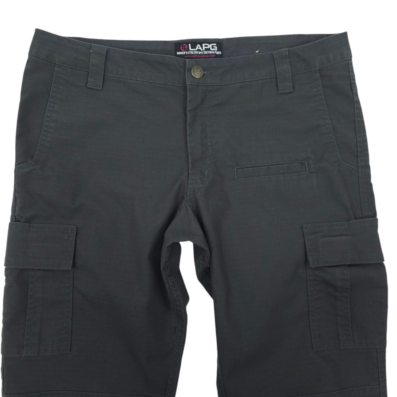 Other LAPG Stretch Ops Tactical Pants Womens 12 Gray Cargo Utility Size 34" / US 12 / IT 48 - 10 Thumbnail