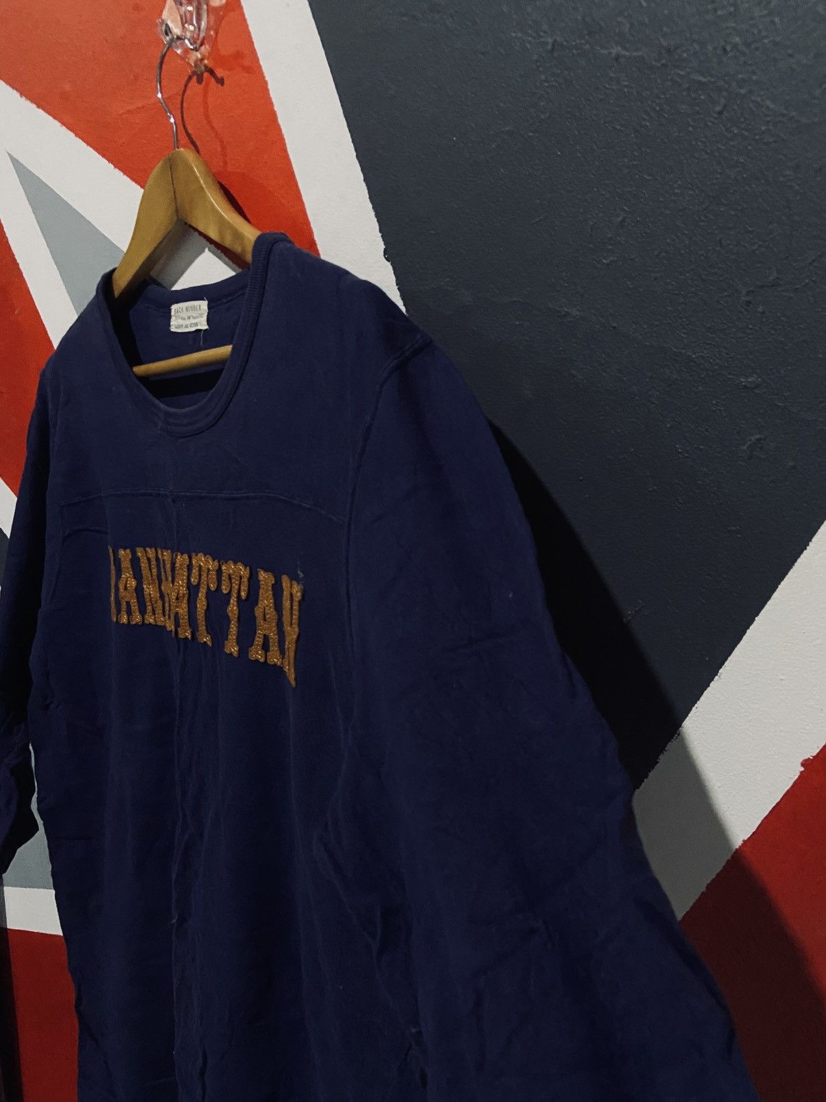 Vintage Vintage Back Number 3 Quater Sleeve- Manhattan Size US L / EU 52-54 / 3 - 3 Thumbnail