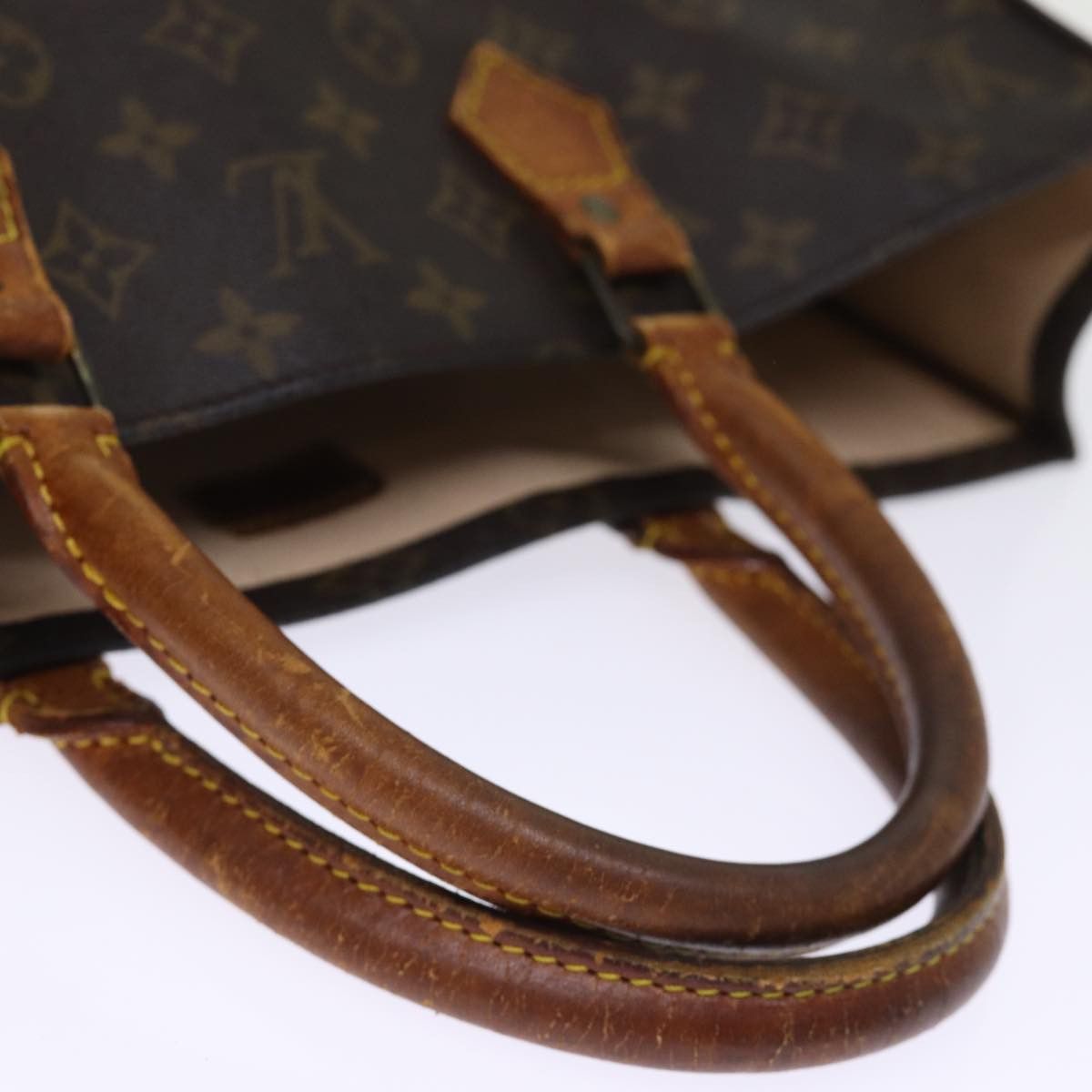 Louis Vuitton LOUIS VUITTON Monogram Sac Plat Hand Bag M51140 Size ONE SIZE - 6 Thumbnail