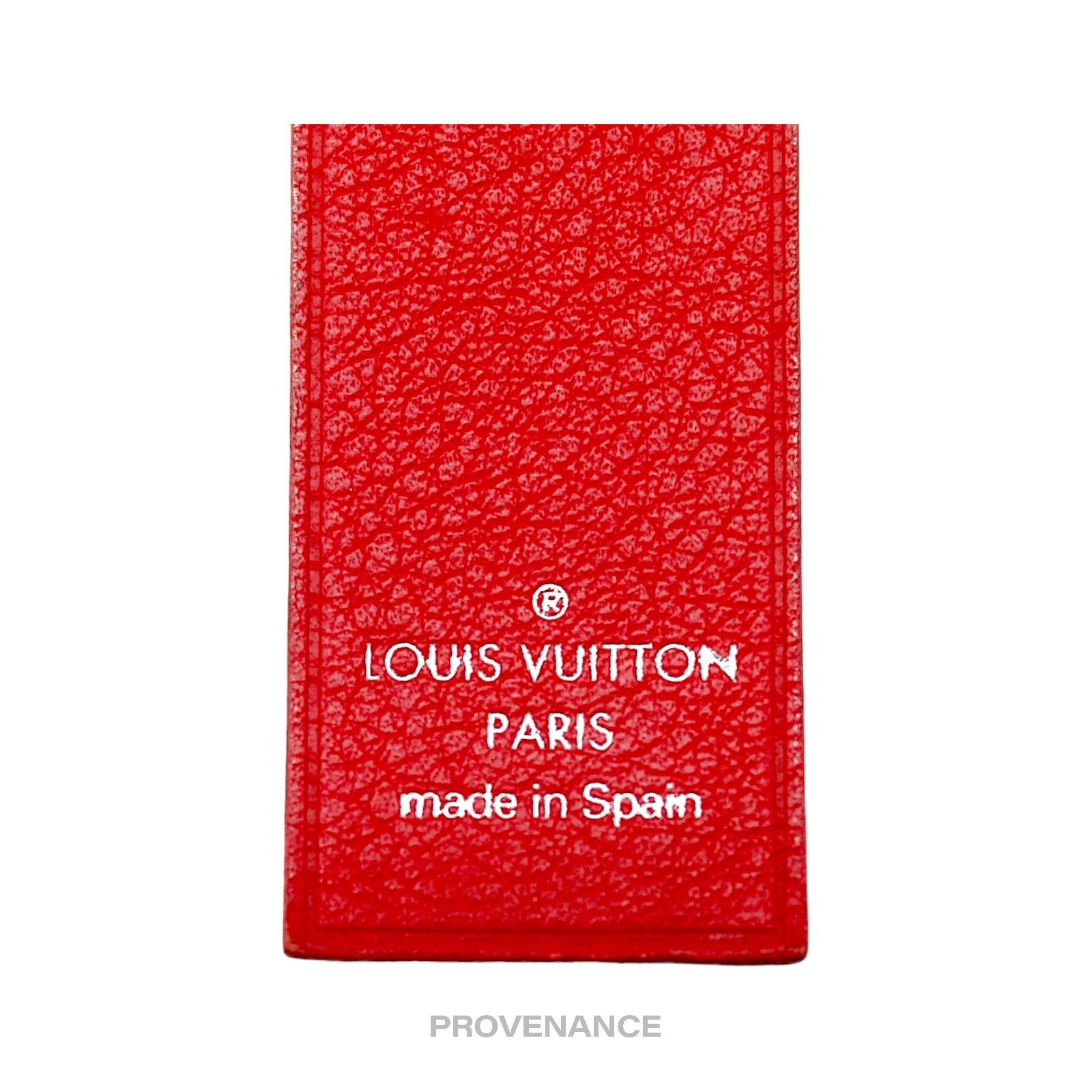 Louis Vuitton 🔴 Louis Vuitton Bookmark - Monogram Flower VVN/RED Size ONE SIZE - 5 Thumbnail