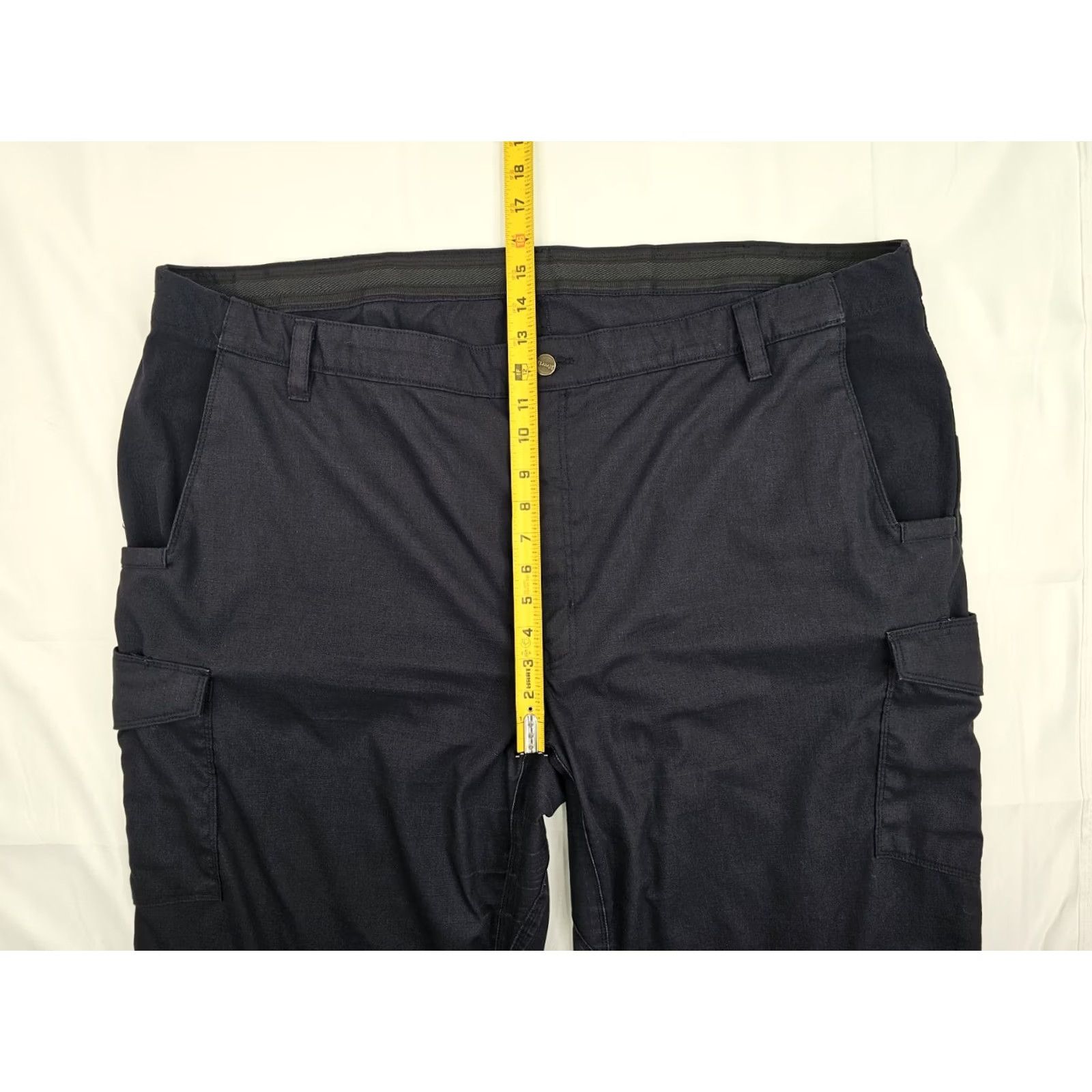 Vintage Vertx Phantom Tactical Cargo Pants Men 48x30 Navy Blue Ripstop Cotton Spandex Straight Leg Cargo Pockets 48 in Inseam 30 in Regular Fit Vintage No Size US 32 / EU 48 - 4 Thumbnail